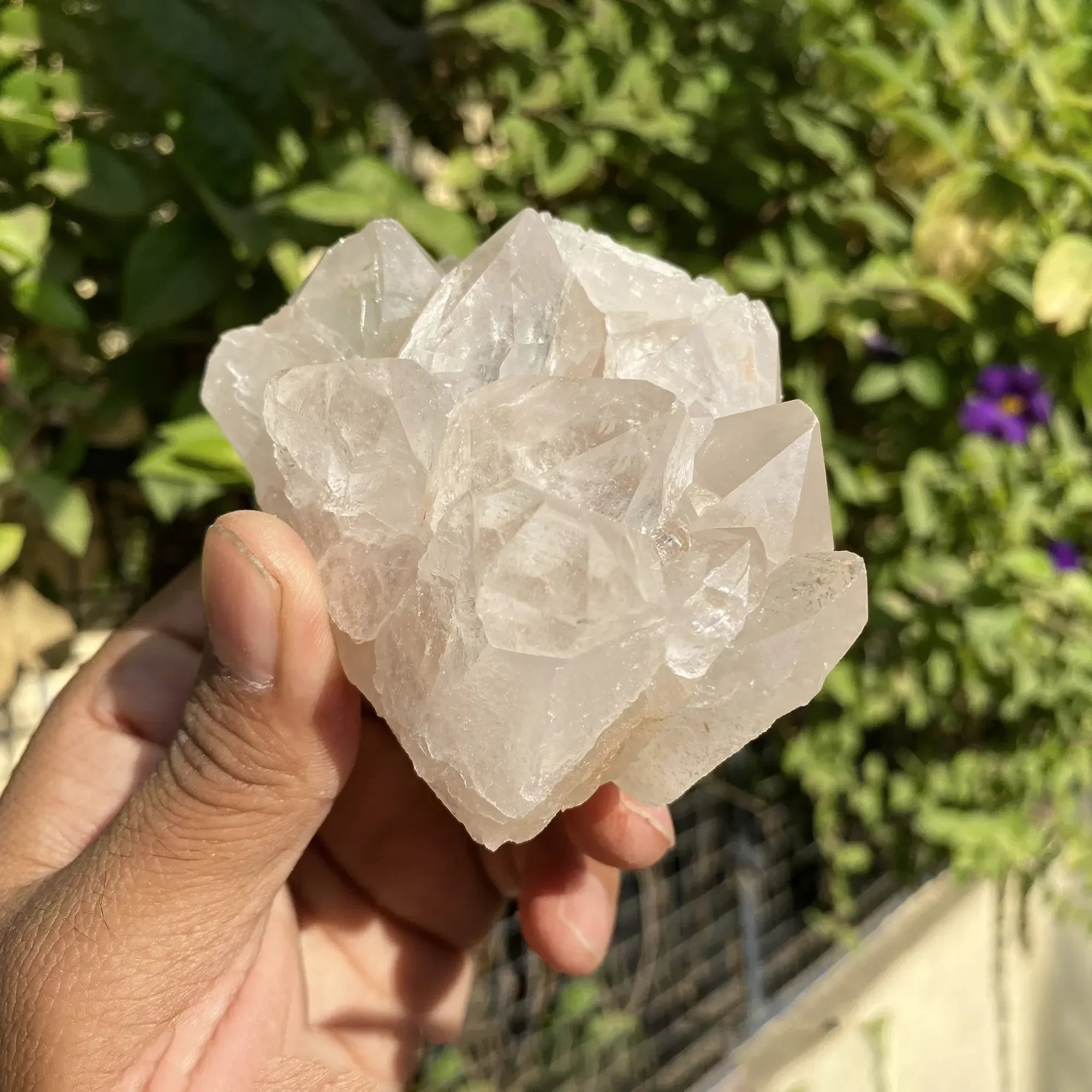 Natural Himalayan Pink Quartz Cluster 220g Himalayan Quartz