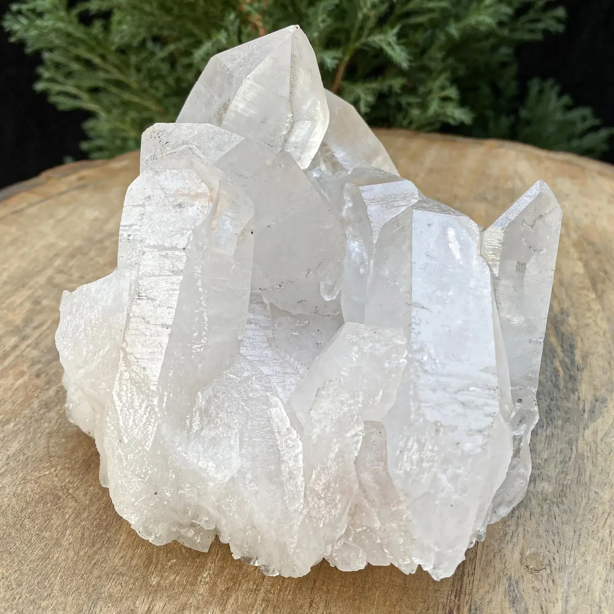 Natural Himalayan White Quartz Cluster 795g Himalayan Quartz