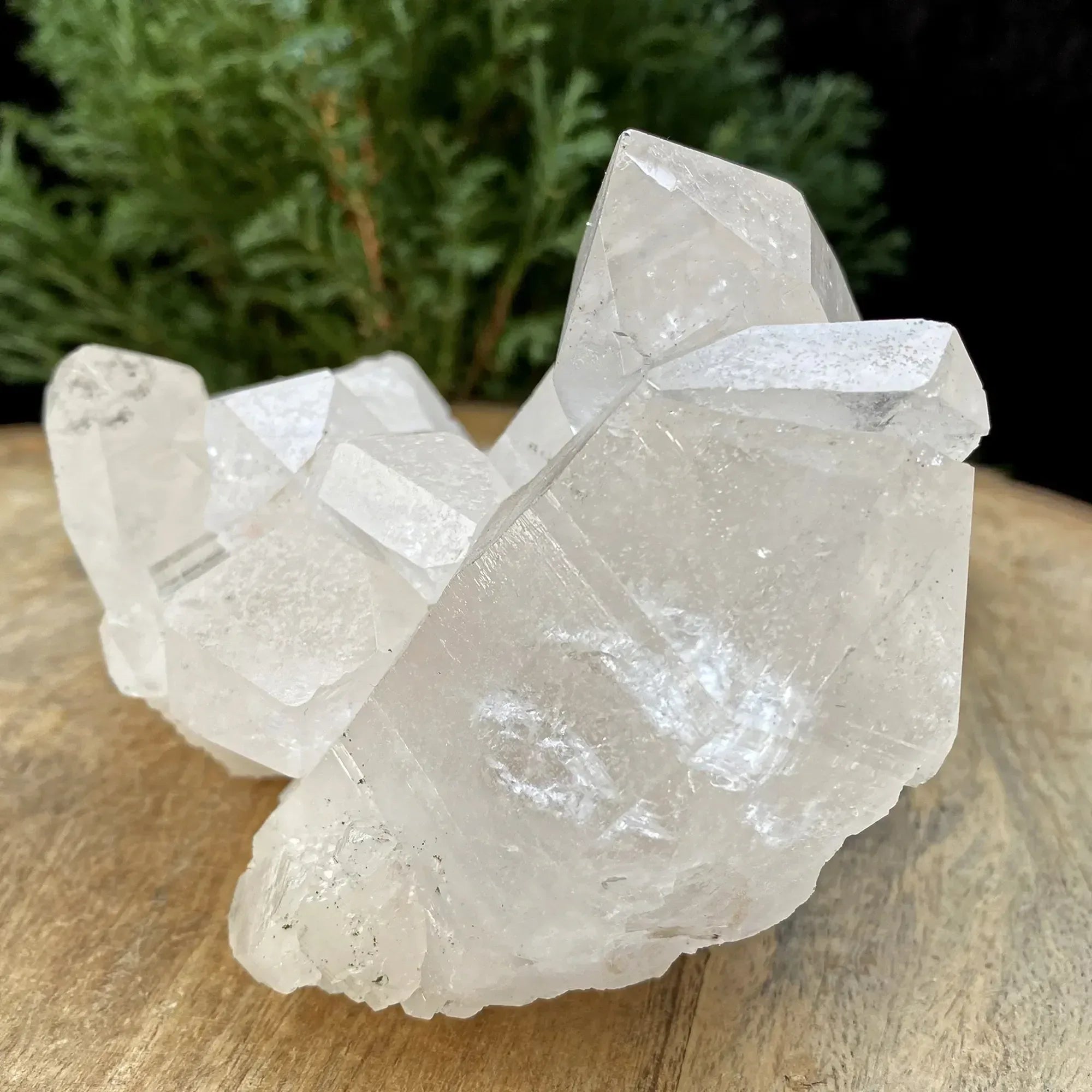 Natural Himalayan White Quartz Cluster 795g Himalayan Quartz