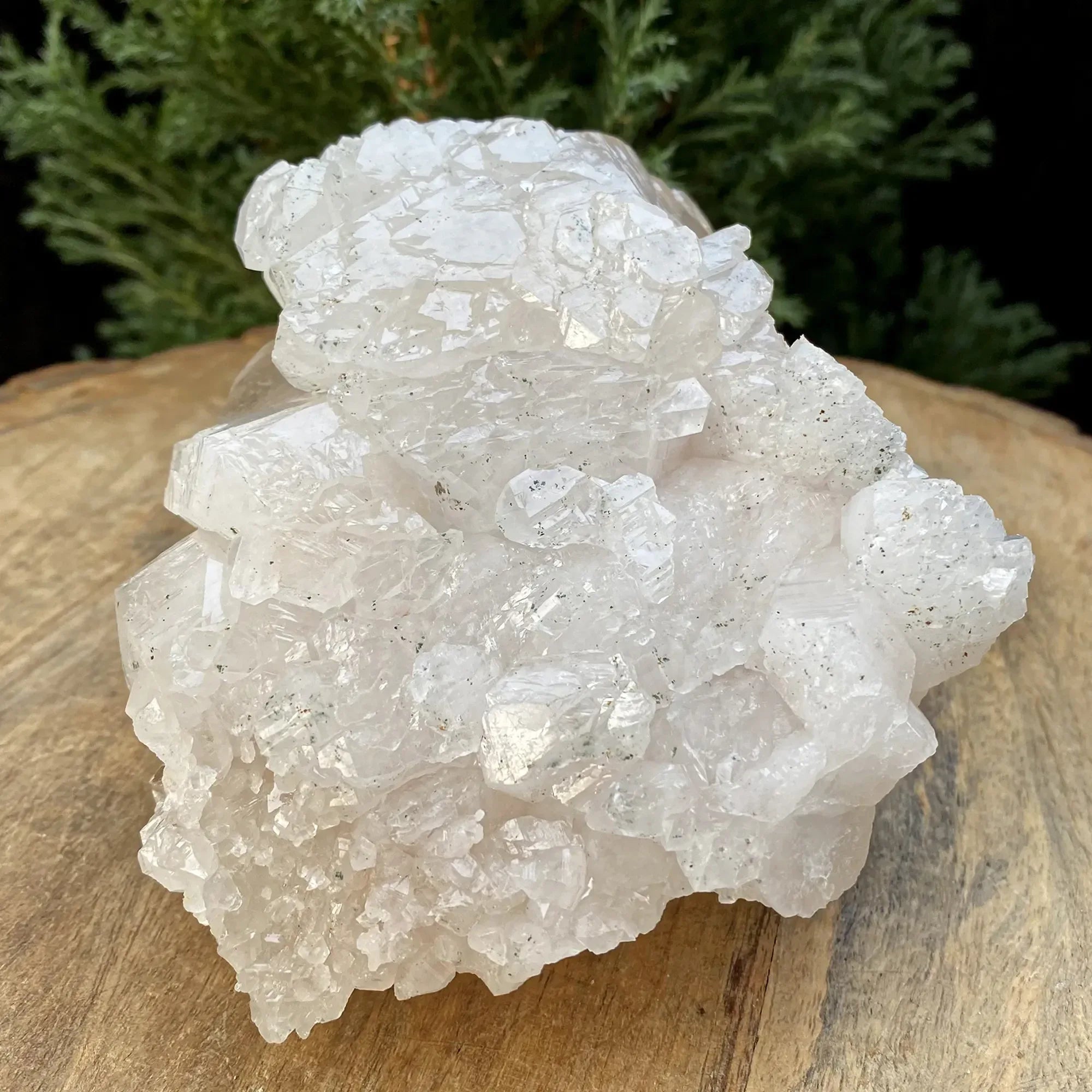 Natural Himalayan White Quartz Cluster 795g Himalayan Quartz