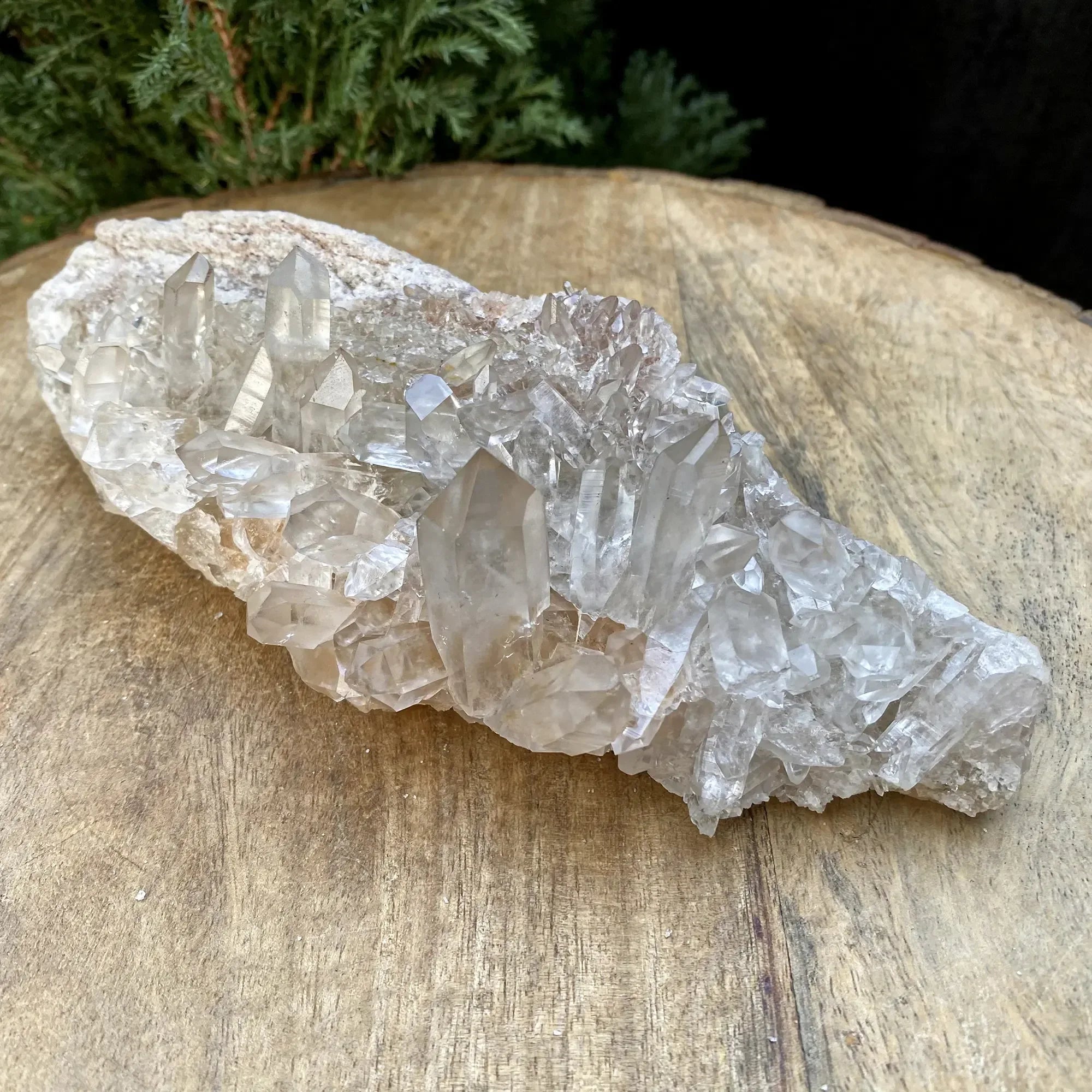 Natural Himalayan Pink Quartz Cluster 520g Himalayan Quartz