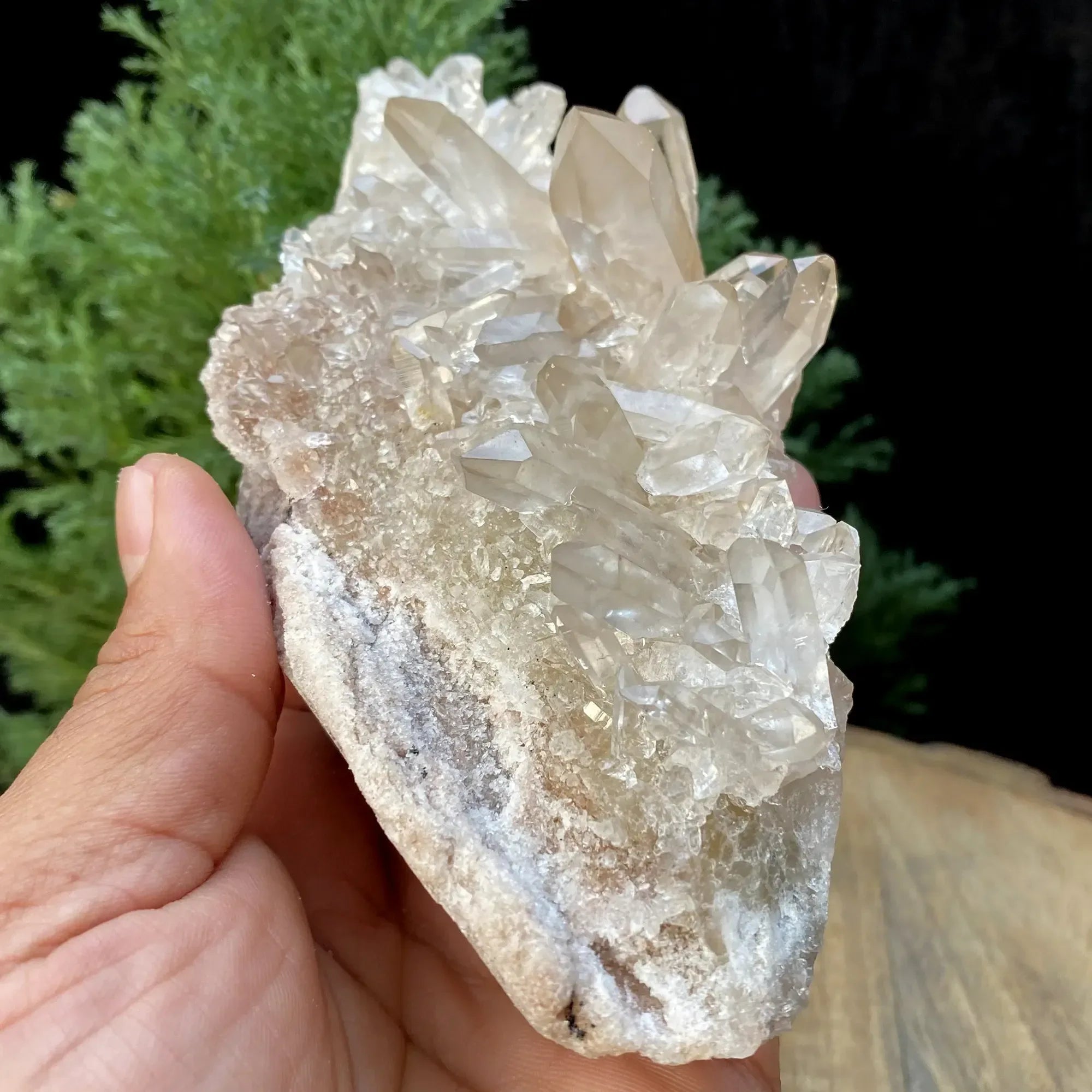 Natural Himalayan Pink Quartz Cluster 520g Himalayan Quartz