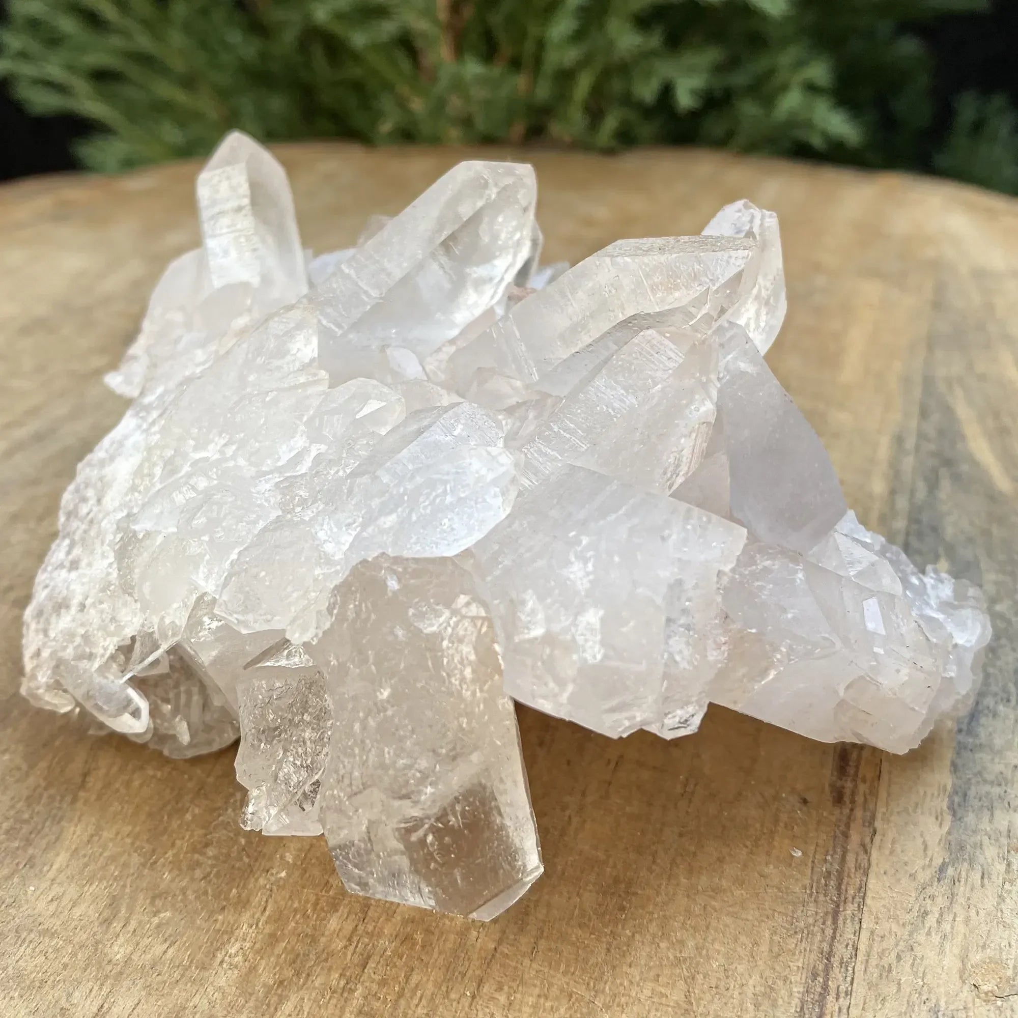 Natural Himalayan White Quartz Cluster 270g Himalayan Quartz