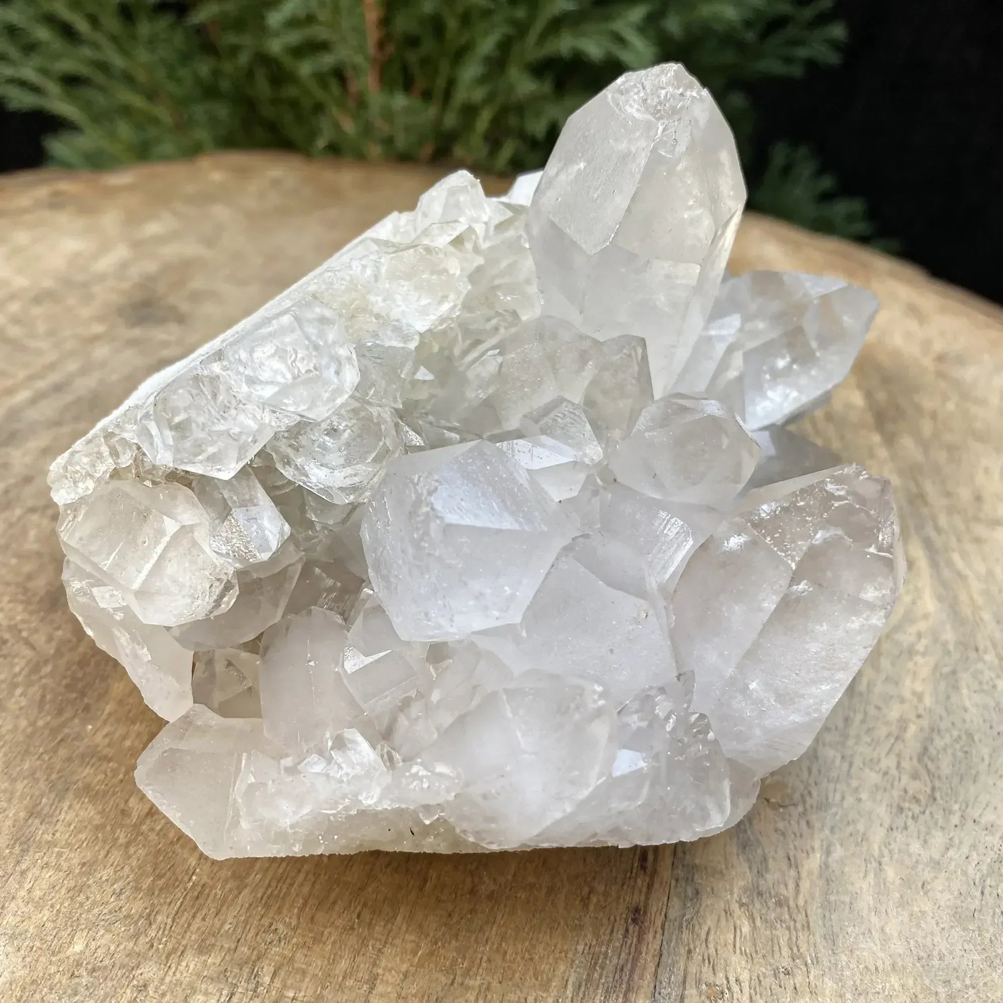 Natural Himalayan White Quartz Cluster 580g Himalayan Quartz