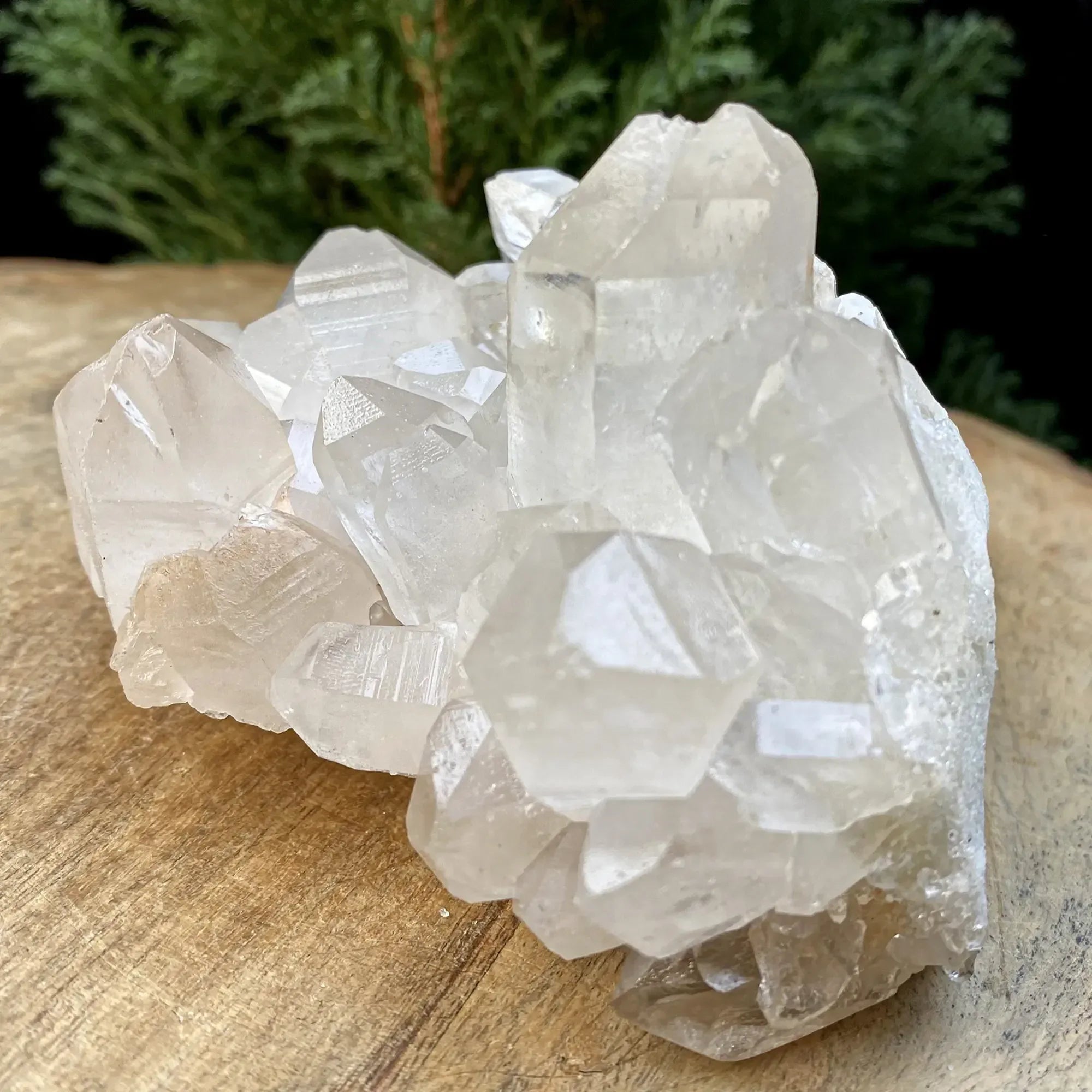 Natural Himalayan White Quartz Cluster 580g Himalayan Quartz