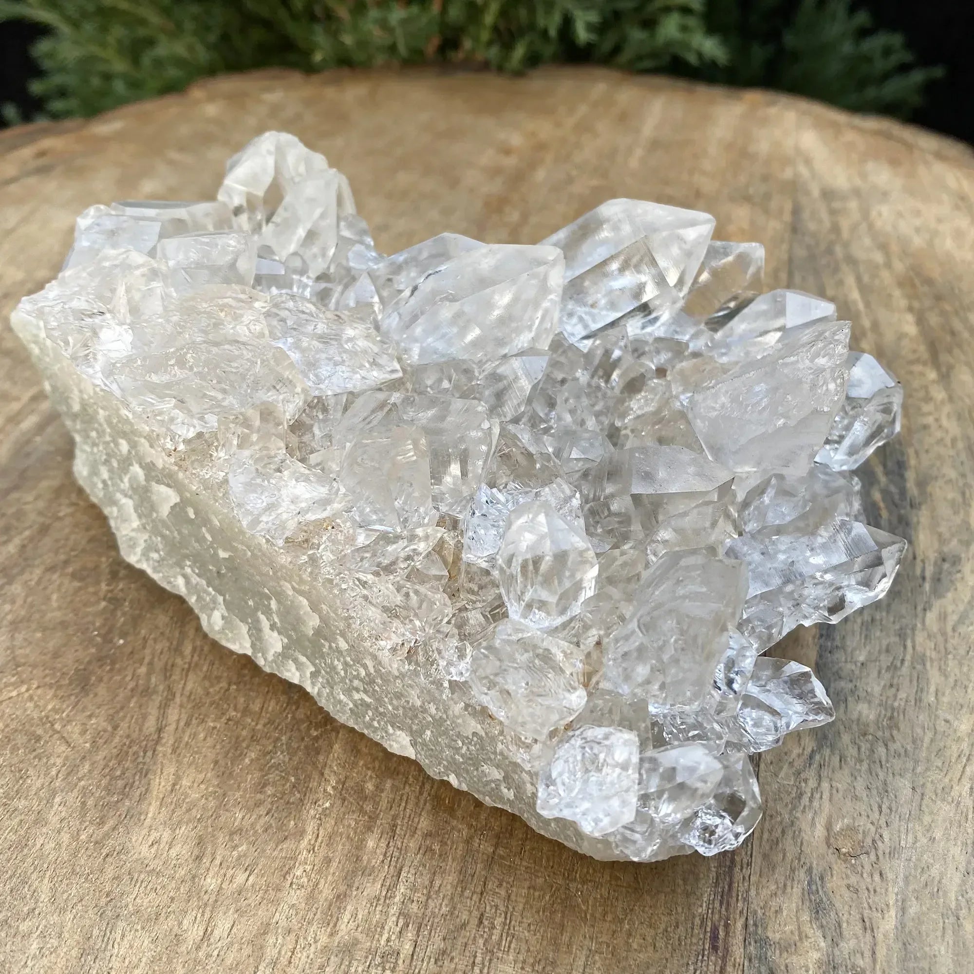 Natural Himalayan White Quartz Cluster 465g Himalayan Quartz