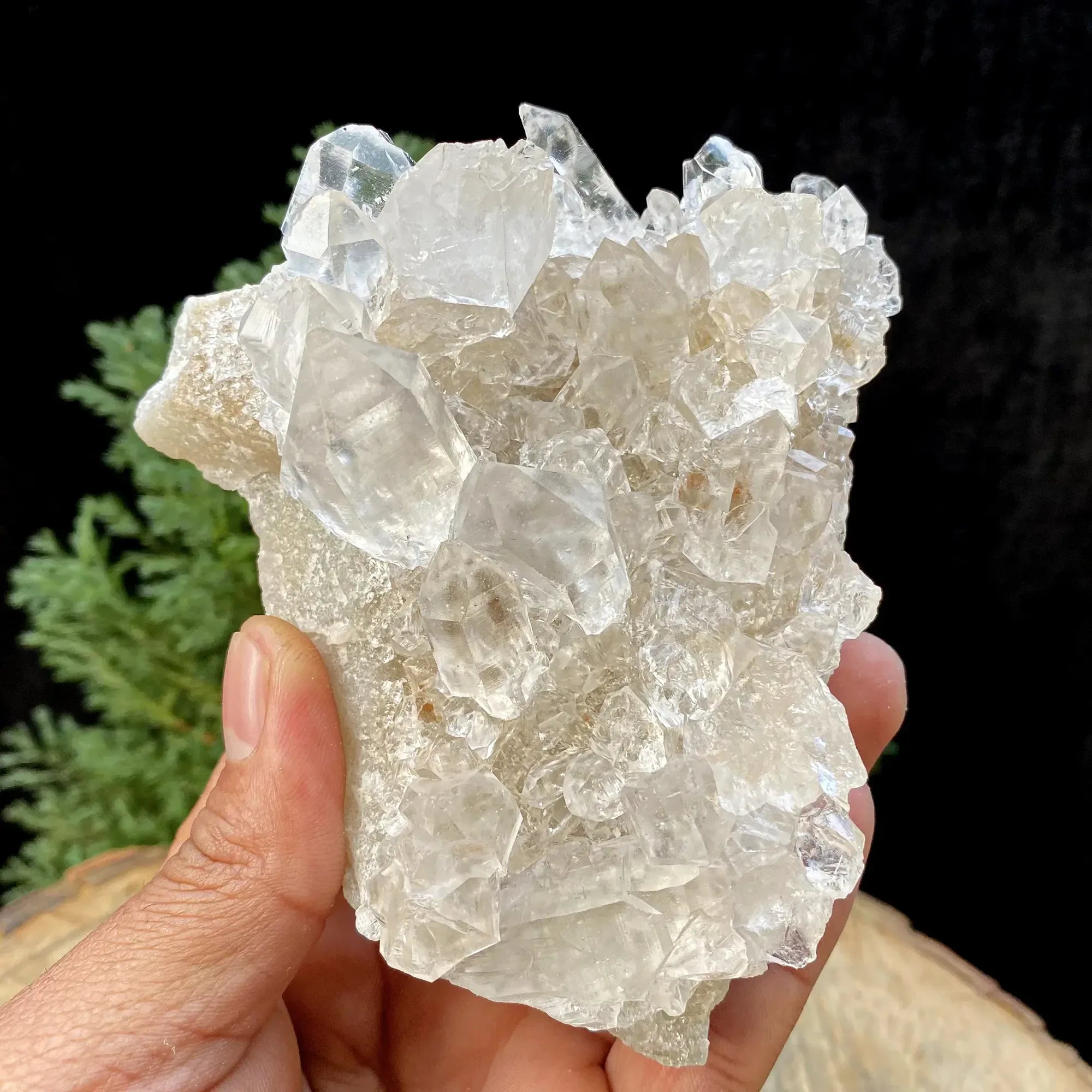 Natural Himalayan White Quartz Cluster 465g Himalayan Quartz