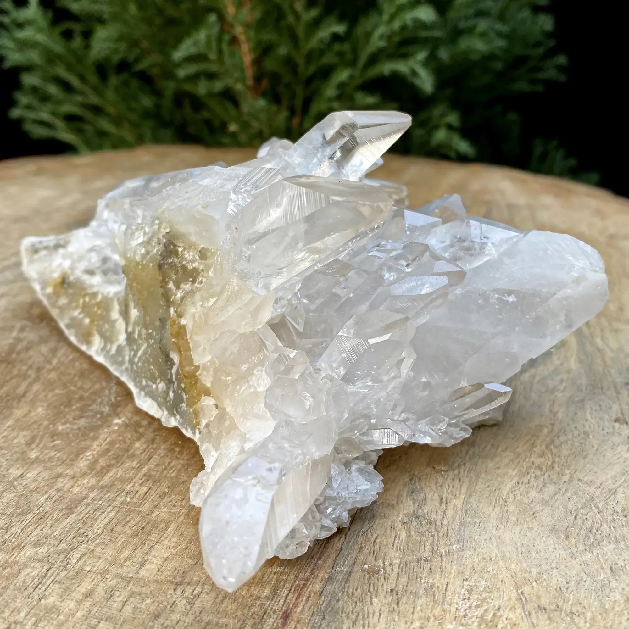 Natural Himalayan White Quartz Cluster 405g Himalayan Quartz