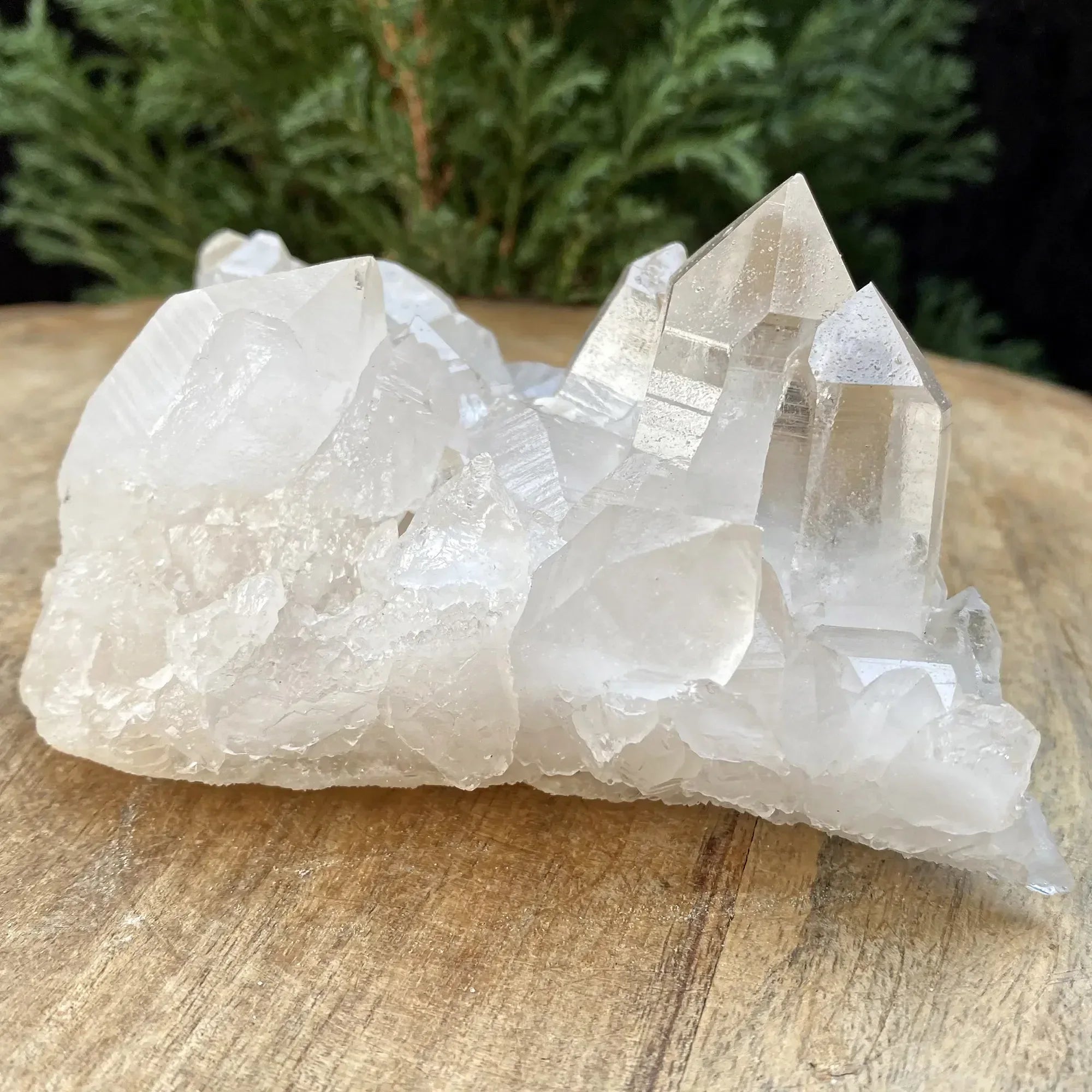 Natural Himalayan White Quartz Cluster 380g Himalayan Quartz