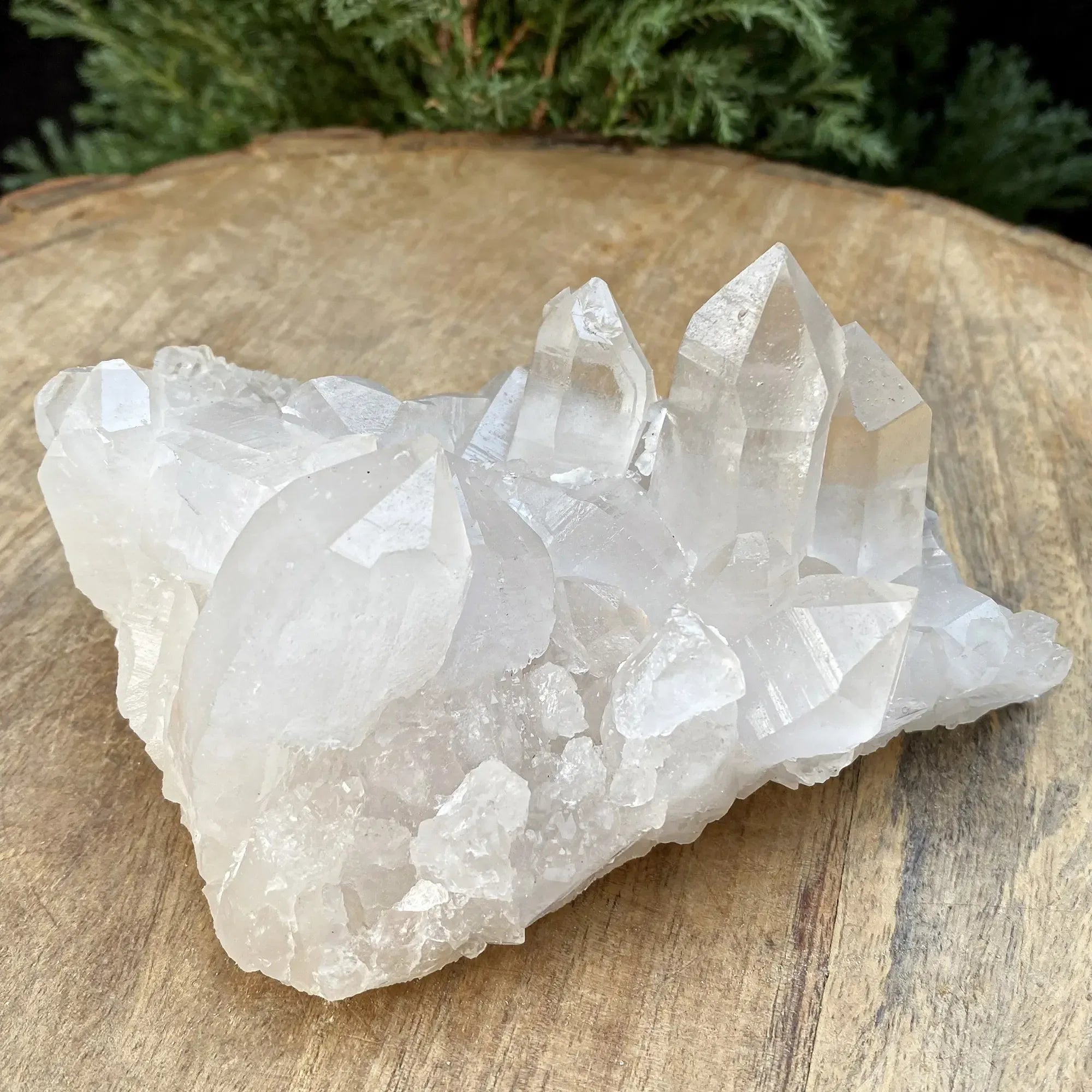 Natural Himalayan White Quartz Cluster 380g Himalayan Quartz