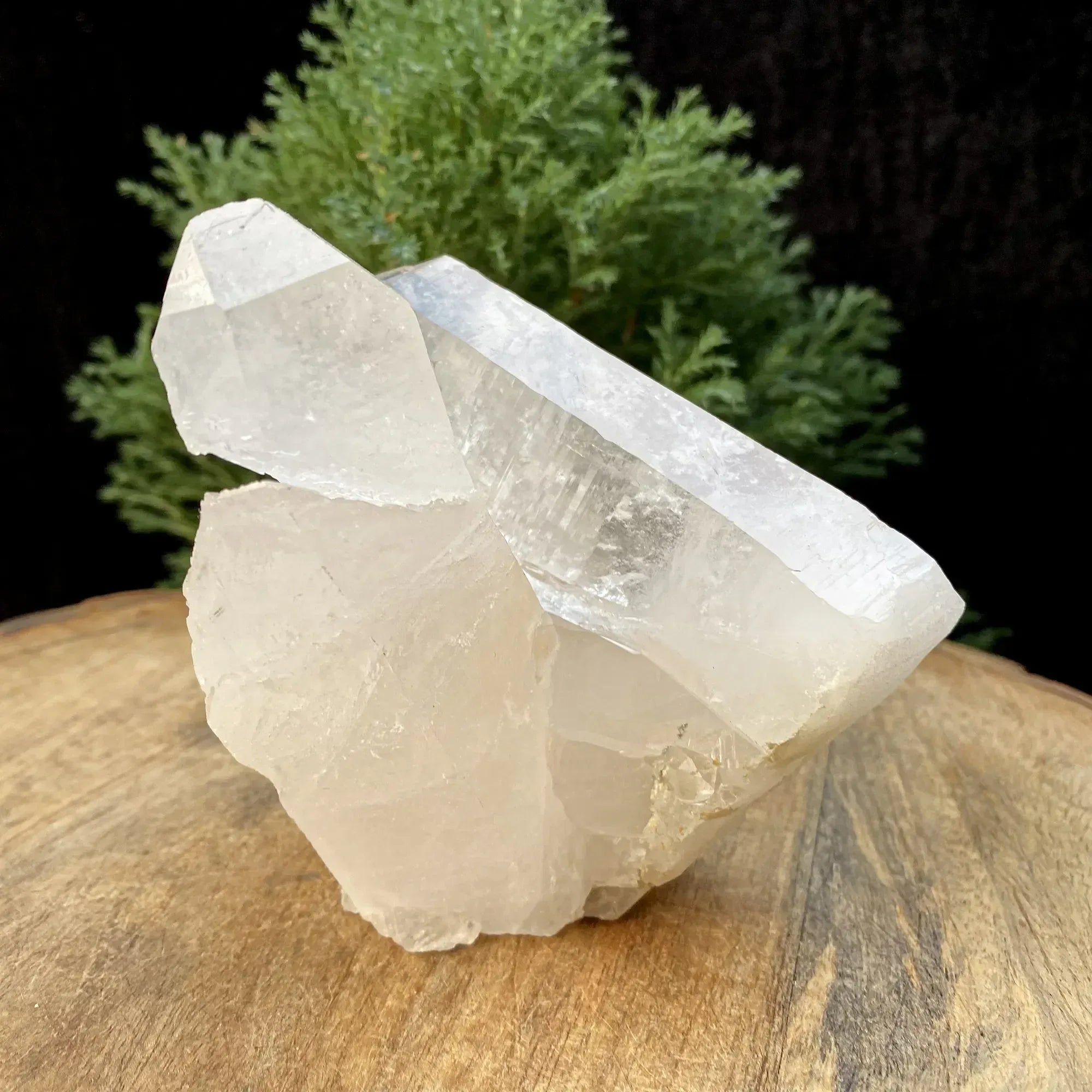 Natural Himalayan White Quartz Cluster 620g Himalayan Quartz