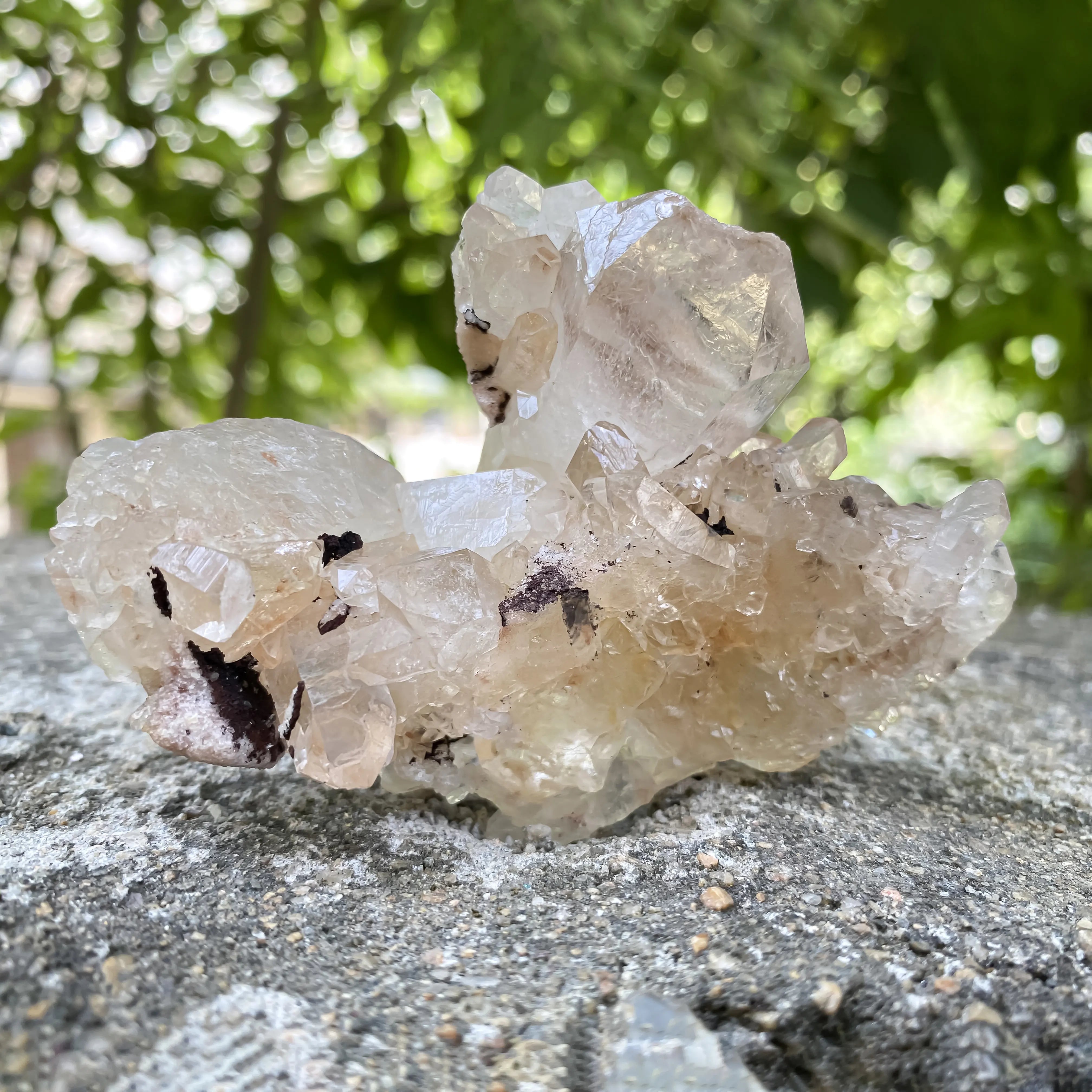 Natural Himalayan Pink Quartz Cluster 125g Heart Healing Crystal