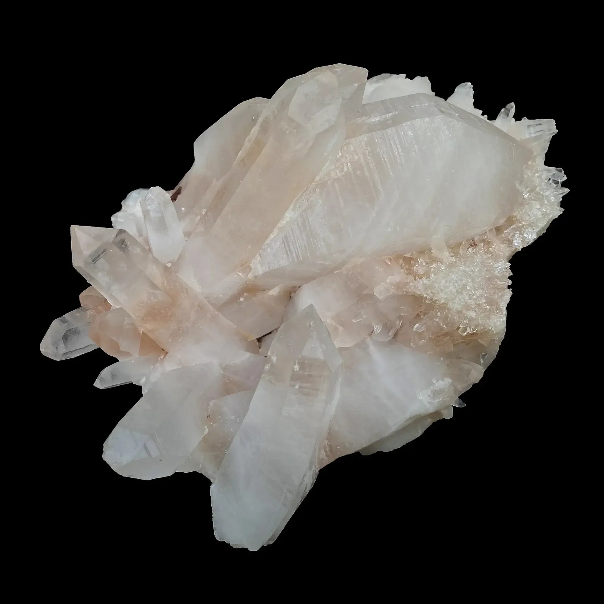 Natural Himalayan Pink Quartz Cluster 500g Himalayan Quartz