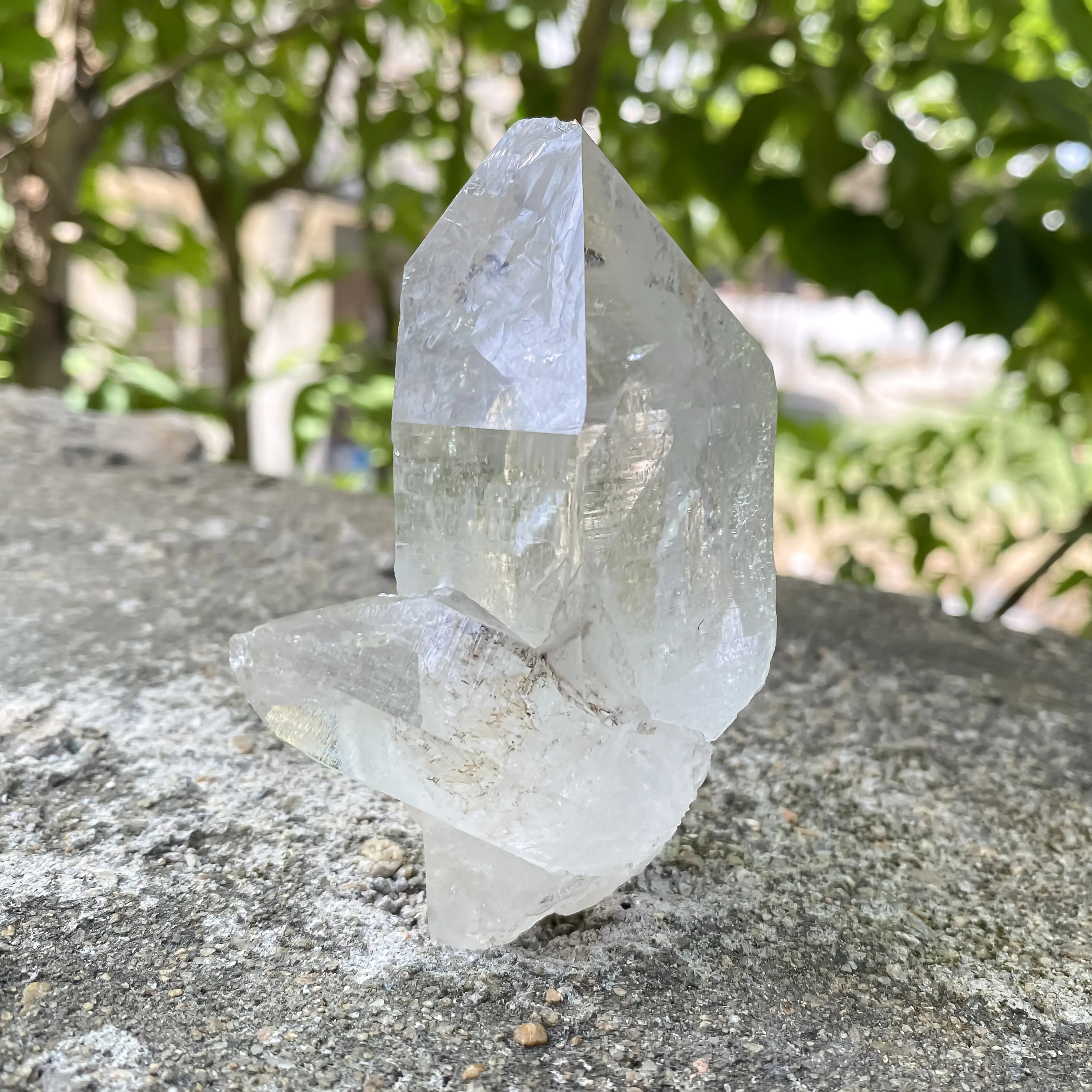 Natural Himalayan Clear Quartz Cluster 200g Master Healer