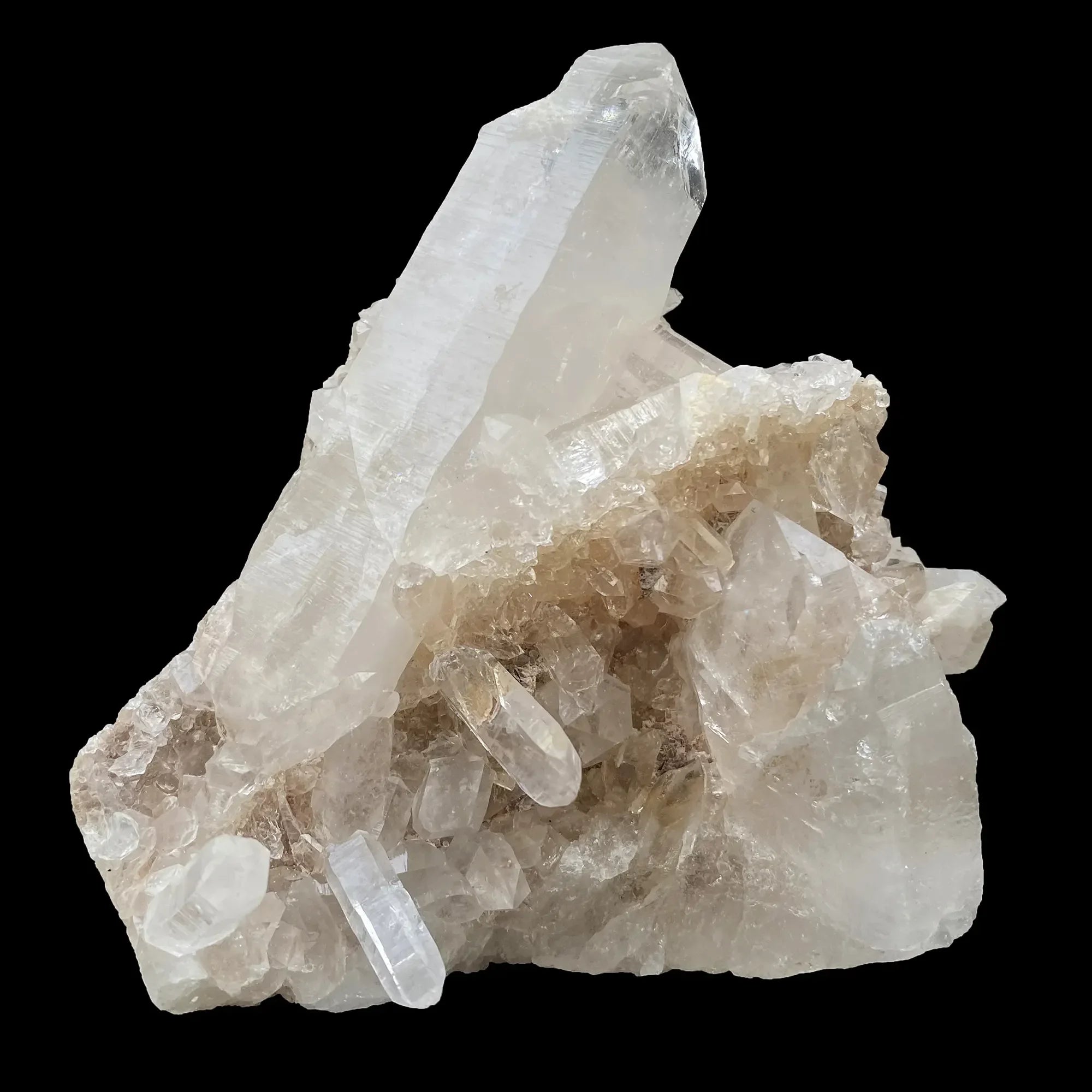 Natural Himalayan White & Pink Quartz Cluster 520g Himalayan Quartz