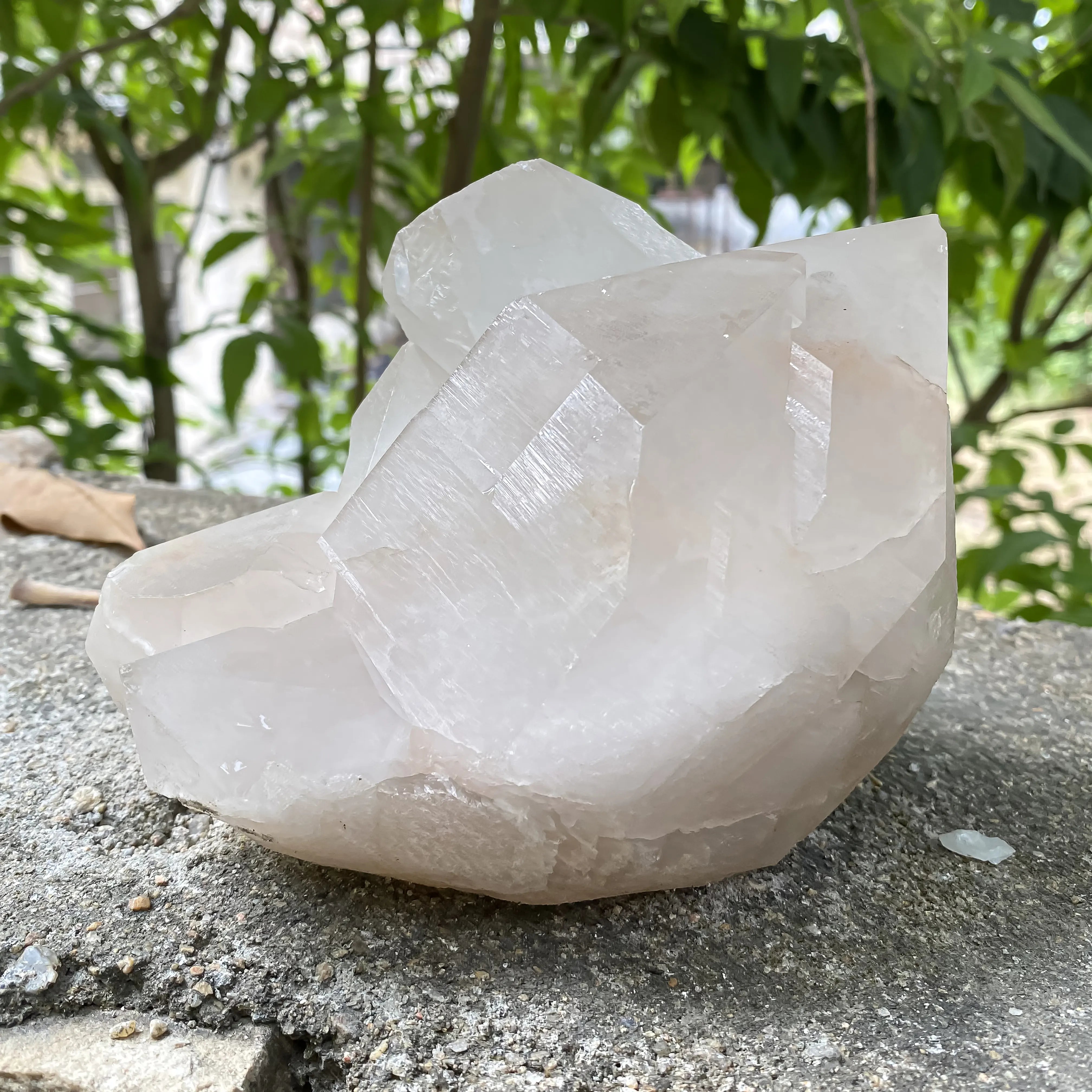 Natural Himalayan Smoky Quartz Skull Carving 1500g Healing Crystal