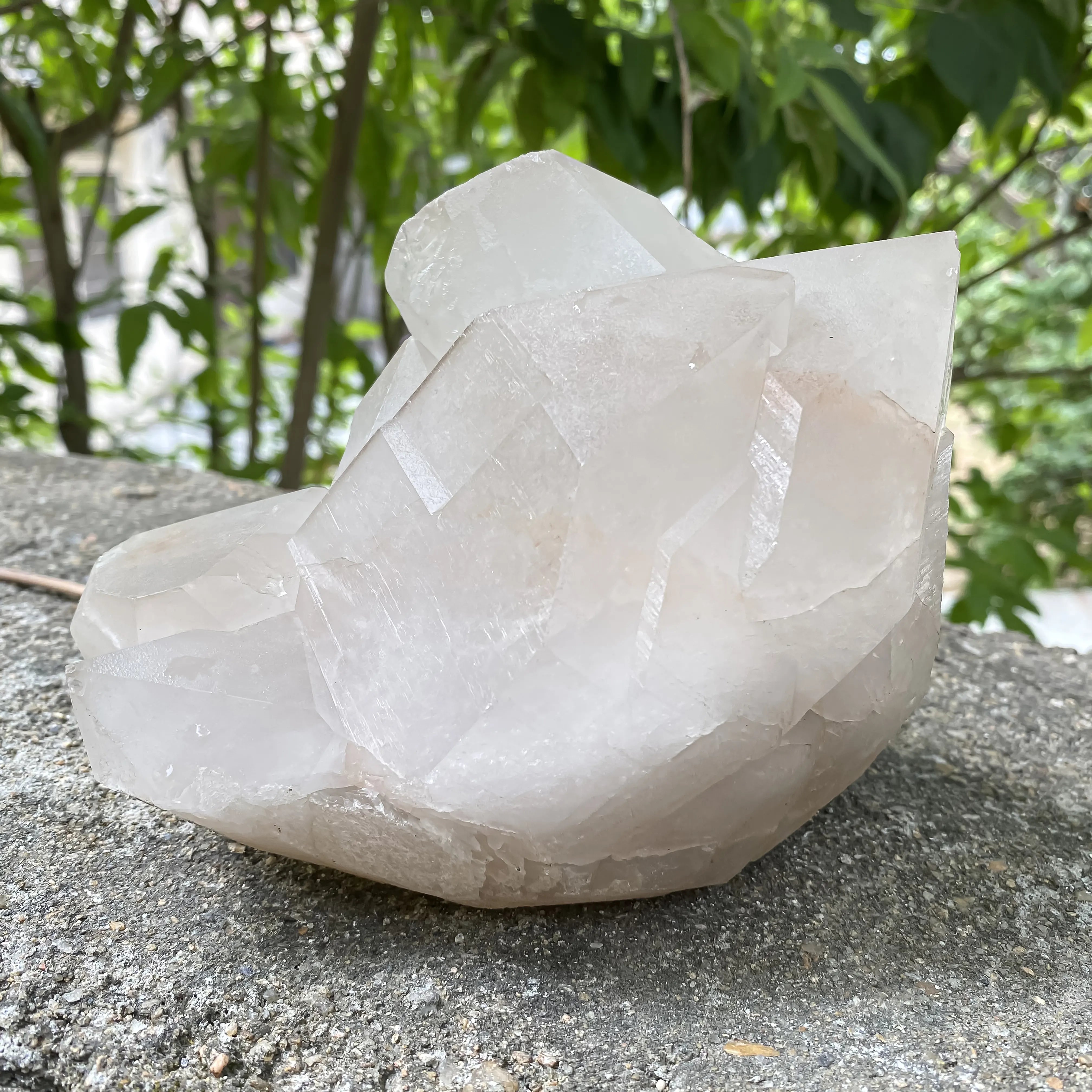 Natural Himalayan Smoky Quartz Skull Carving 1500g Healing Crystal
