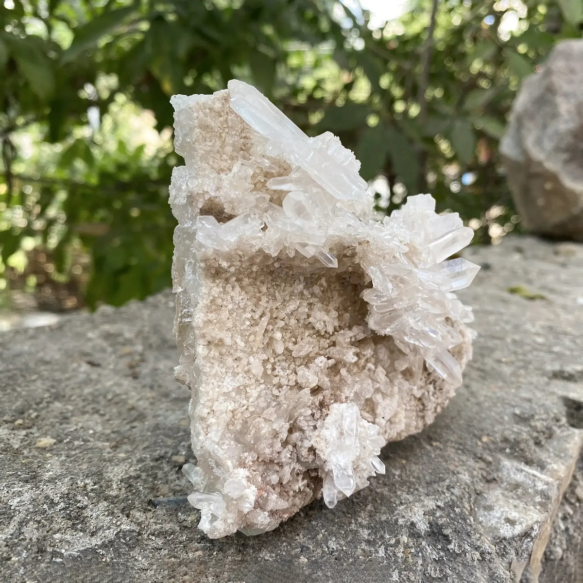 White Quartz Cluster 320g Himalayan Quartz