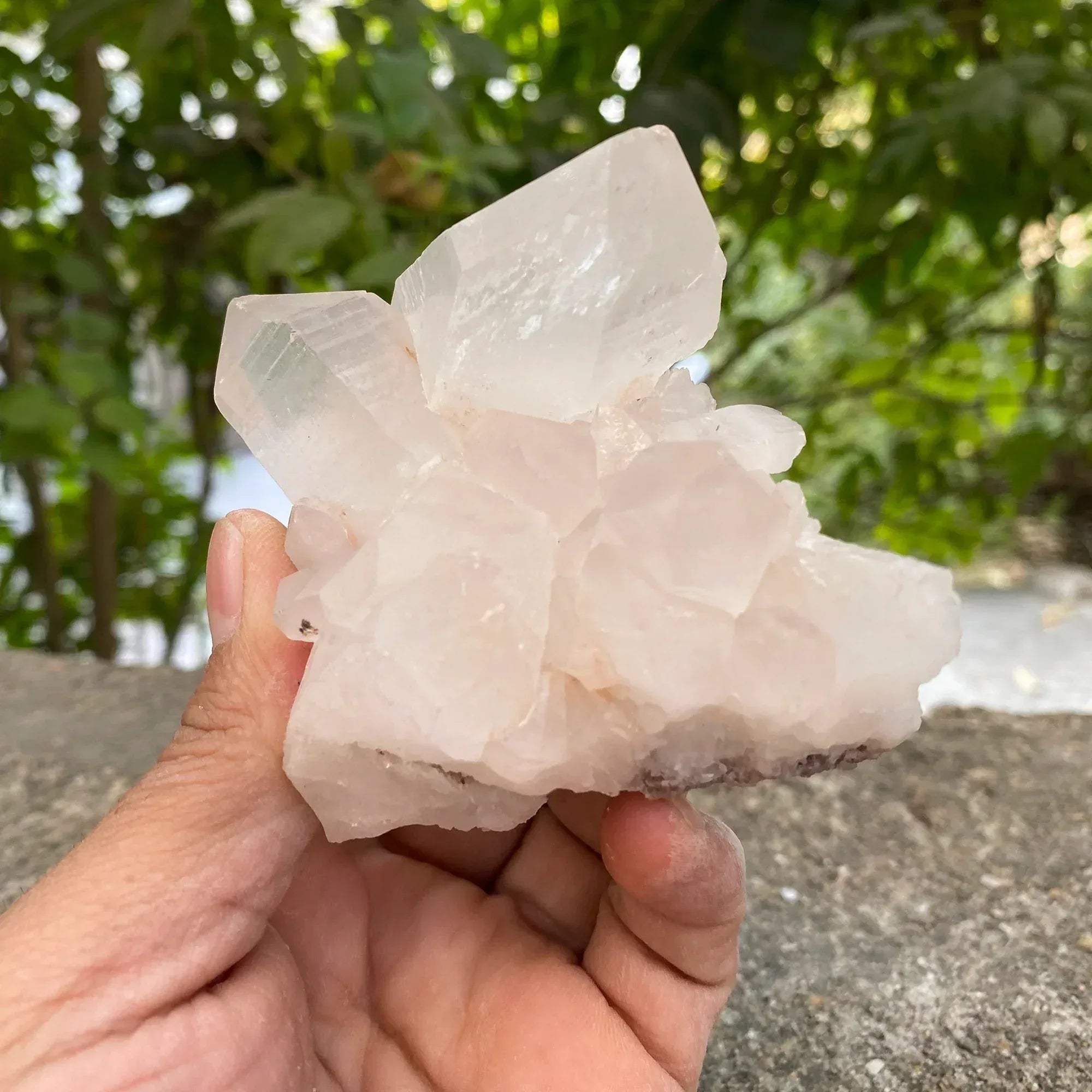Natural Himalayan White Quartz Cluster 265g Healing Crystal Himalayan Quartz