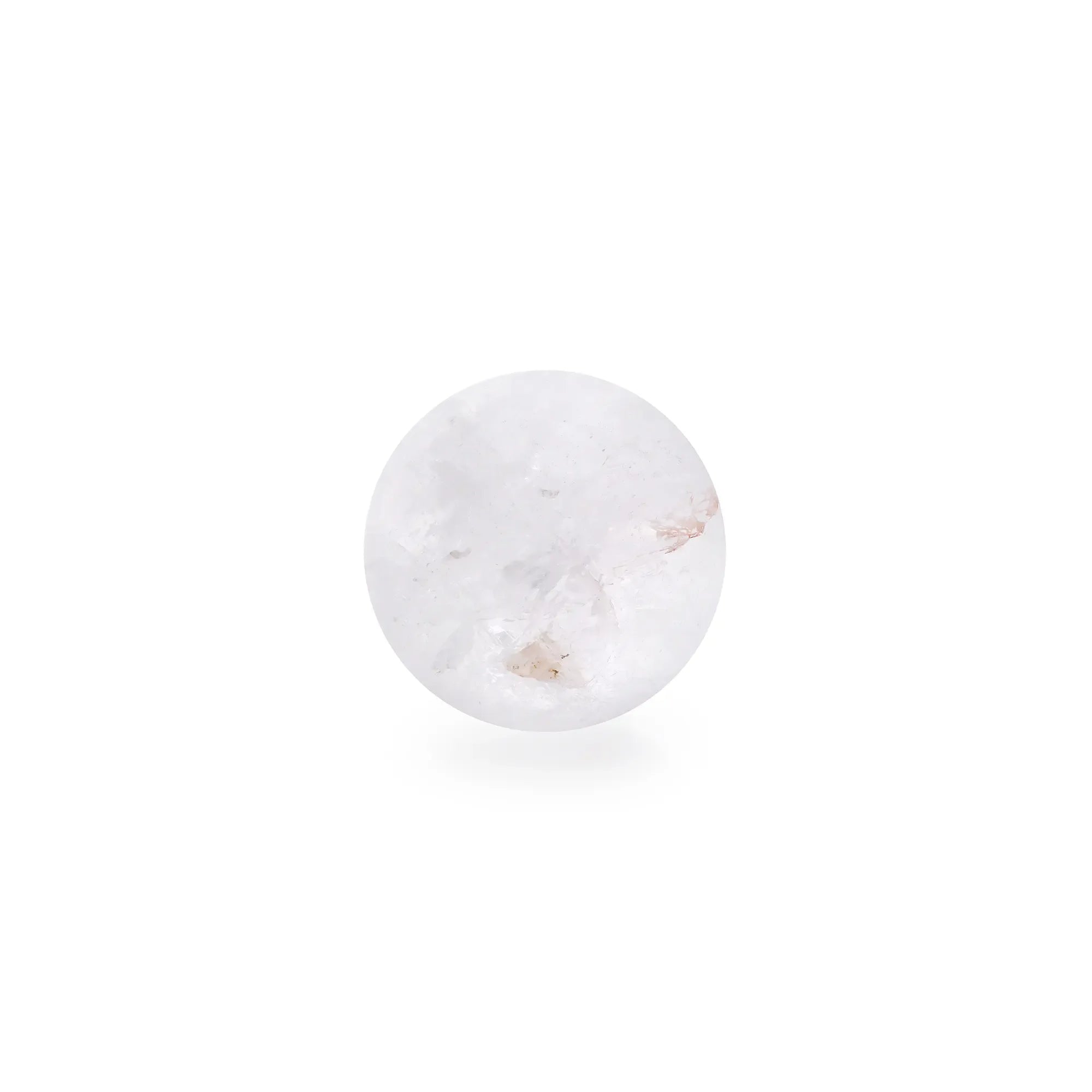 Crystal Sphere Ball – Natural Clear Quartz Healing Crystal for Home & Meditation - Himalya Quartz