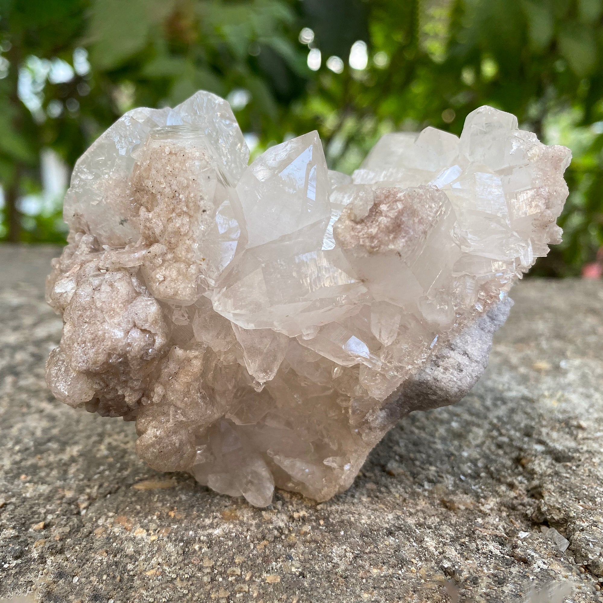 Natural Himalayan White Quartz Cluster 420g Healing Crystal