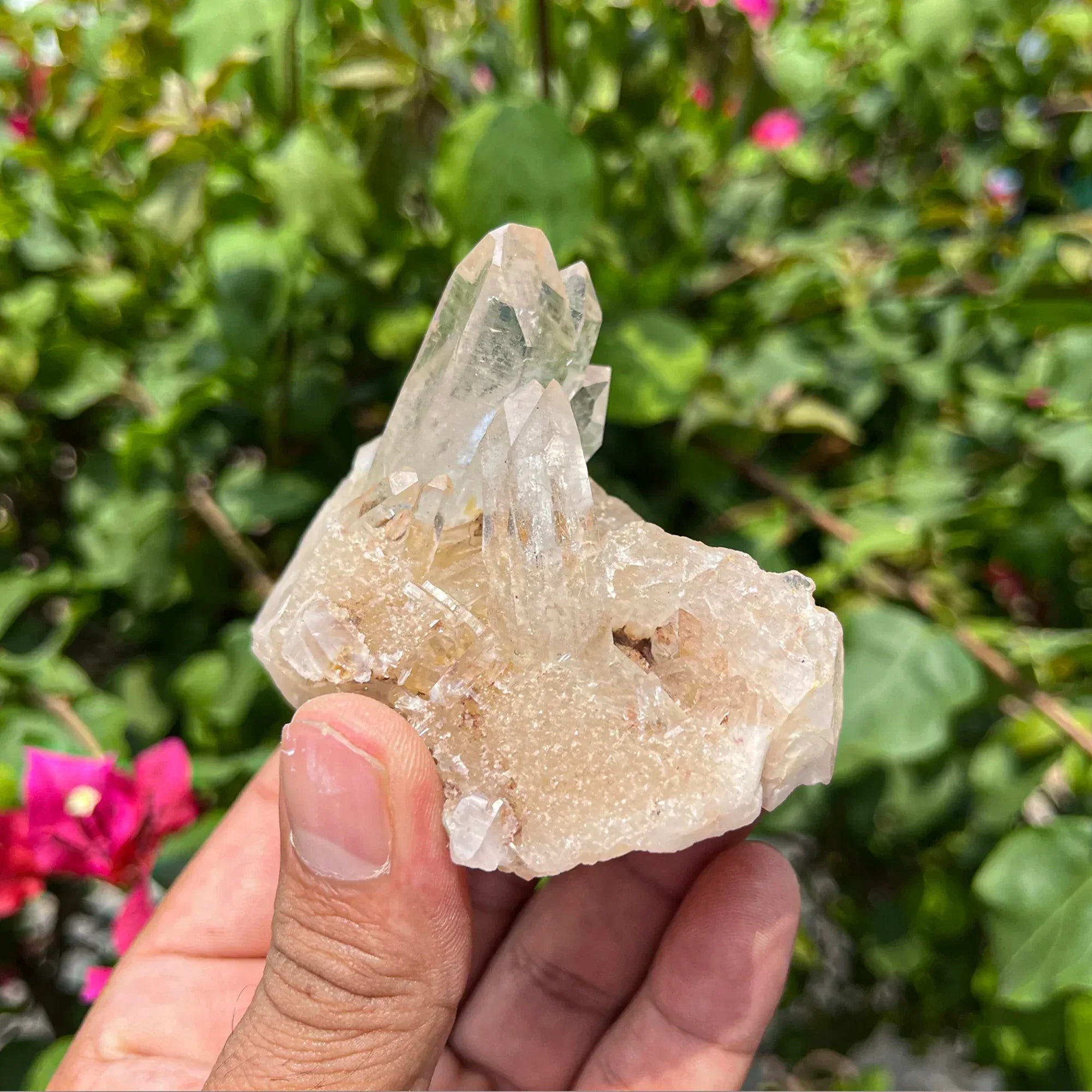 Natural Himalayan White Quartz Cluster 205g Himalayan Quartz