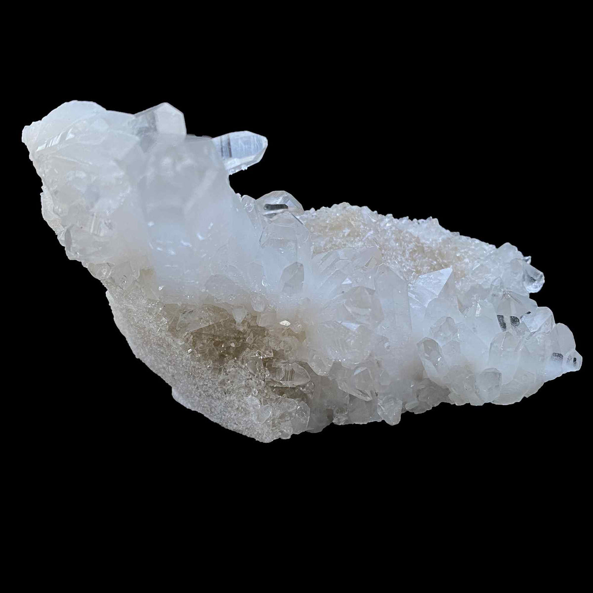 Raw Himalayan White Quartz Cluster Natural Mineral Display Collector