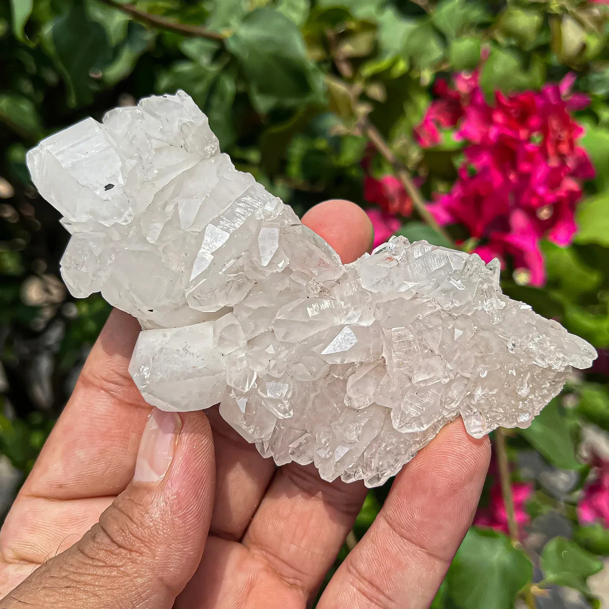 Natural Himalayan White Quartz Cluster 125g Himalayan Quartz