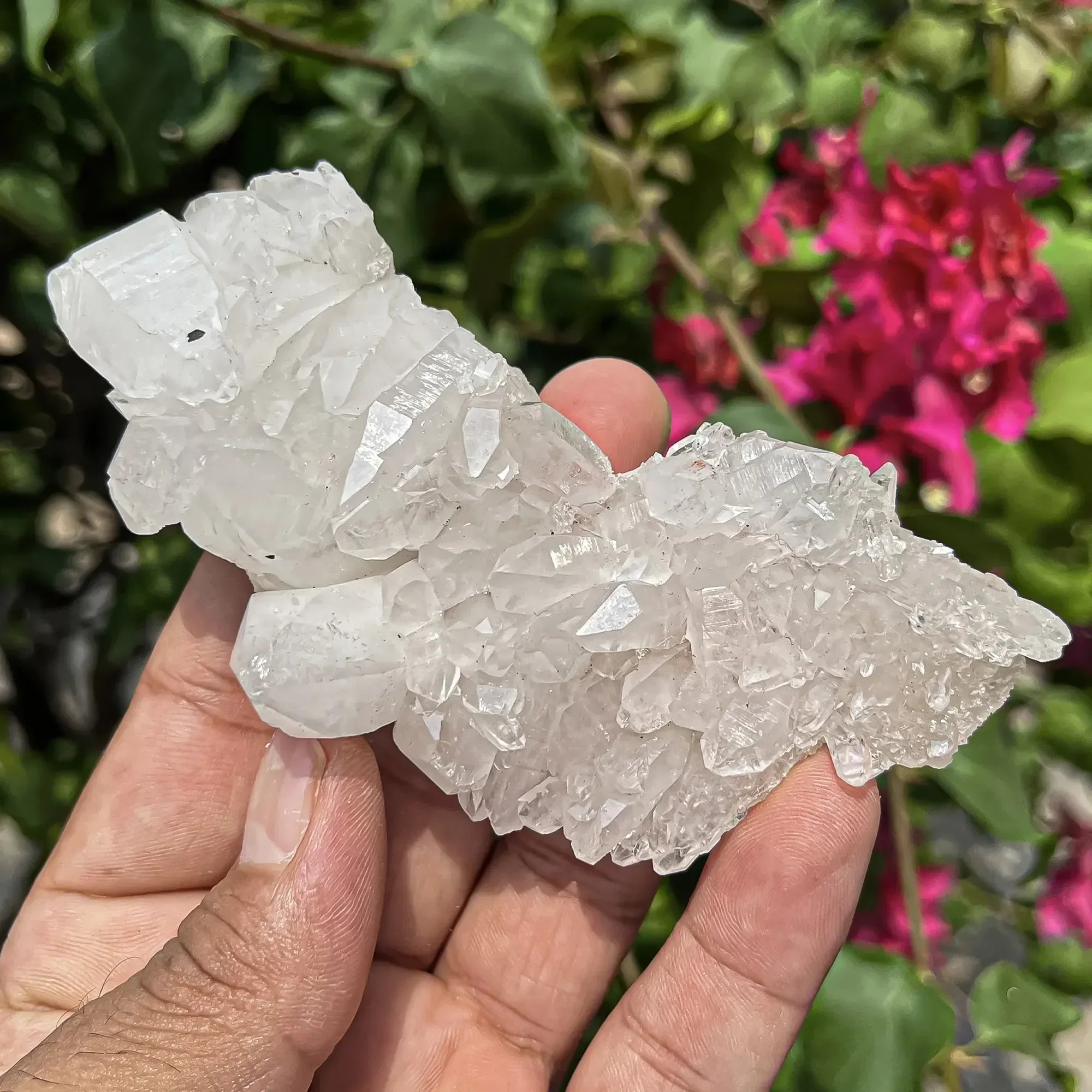 Natural Himalayan White Quartz Cluster 125g Himalayan Quartz