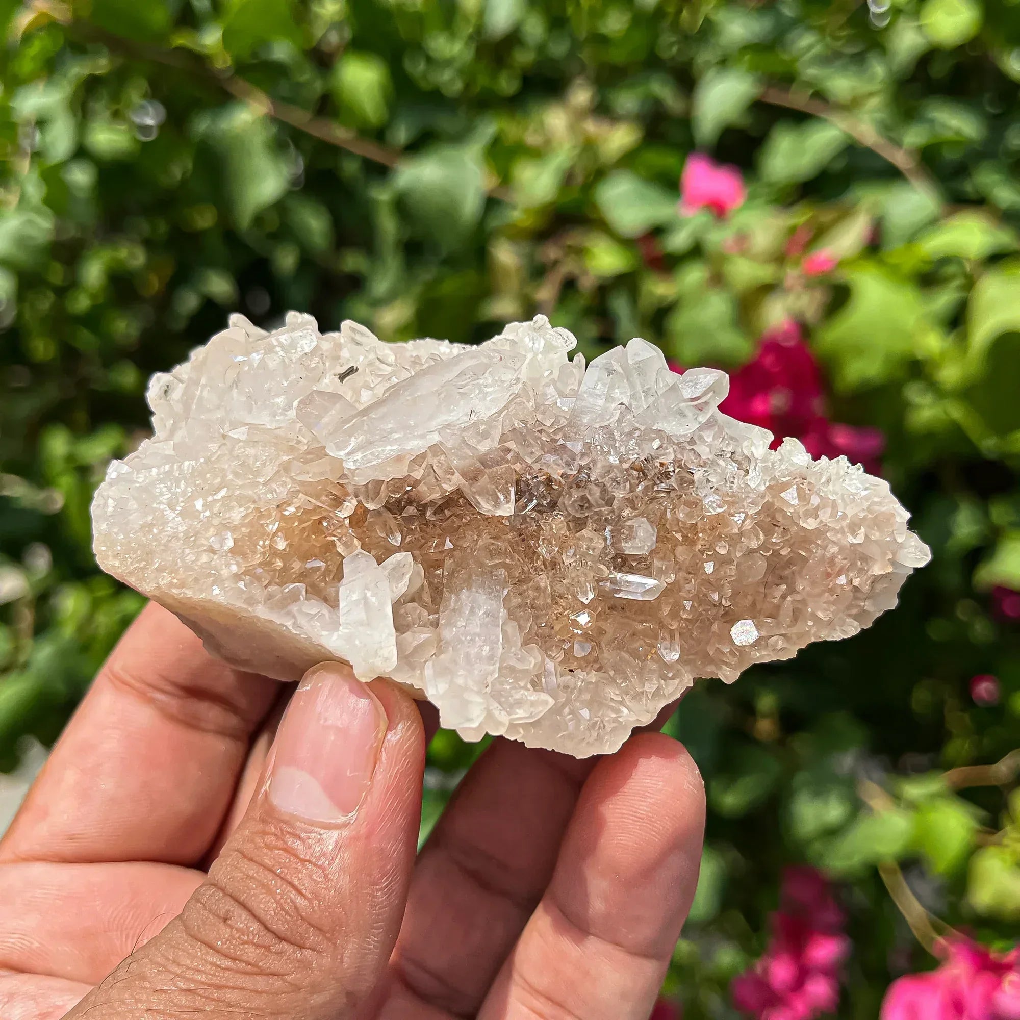 Natural Himalayan Pink Quartz Cluster 120g Himalayan Quartz