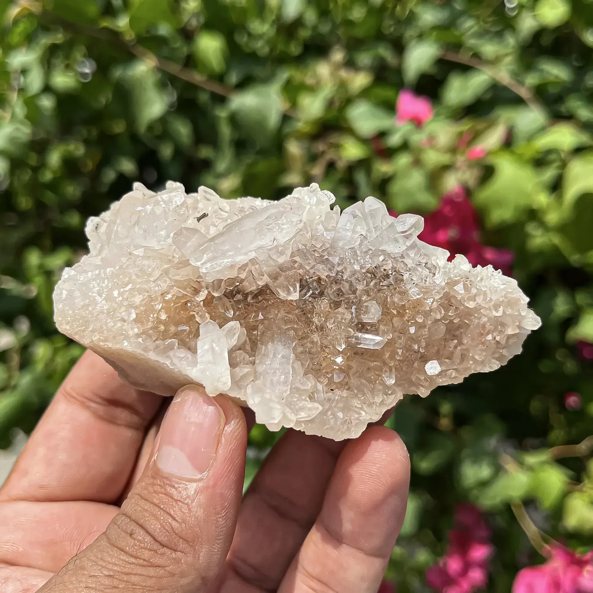 Natural Himalayan Pink Quartz Cluster 120g Himalayan Quartz