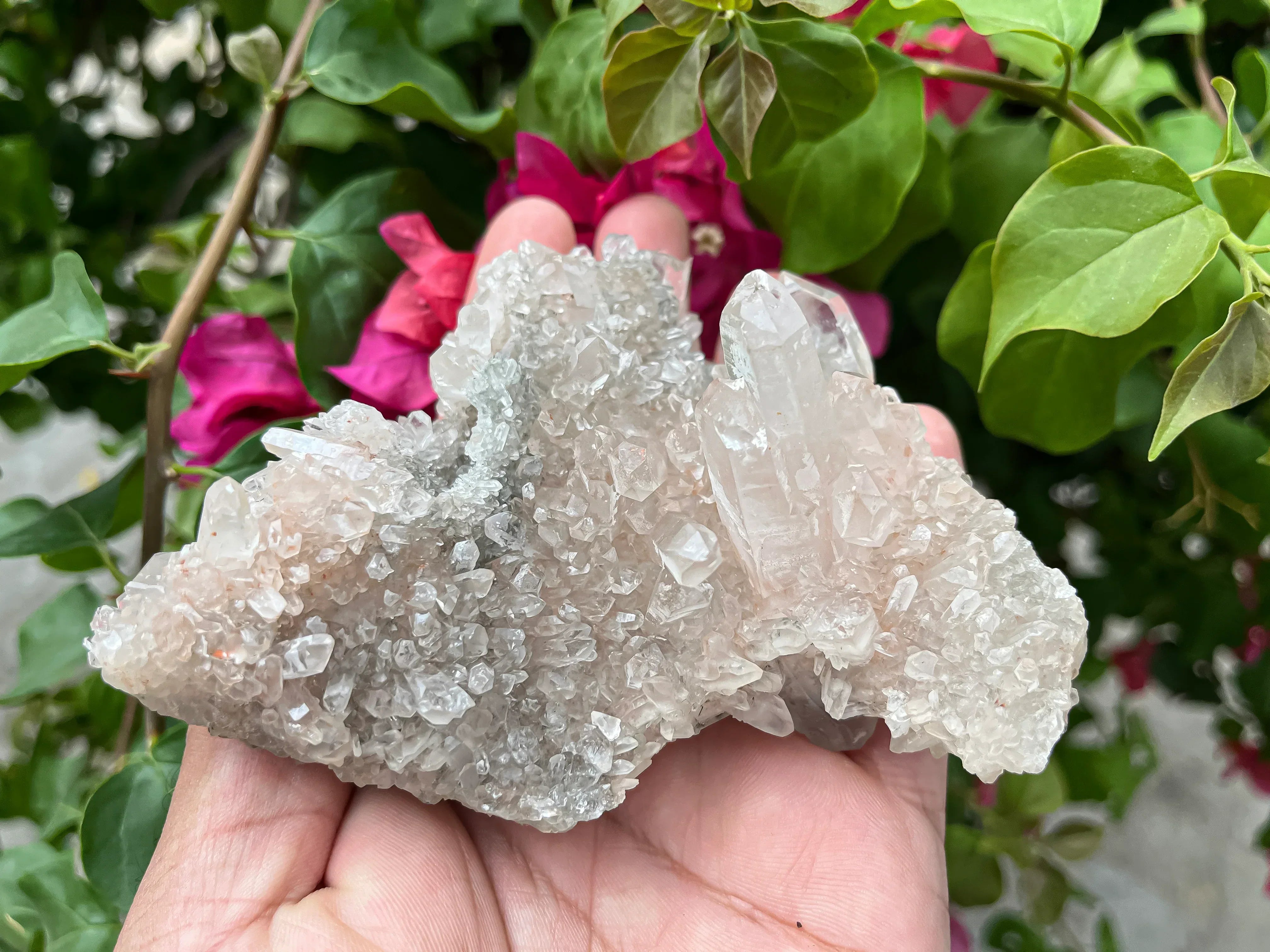 Natural Himalayan Pink Quartz Cluster 280g Himalayan Quartz