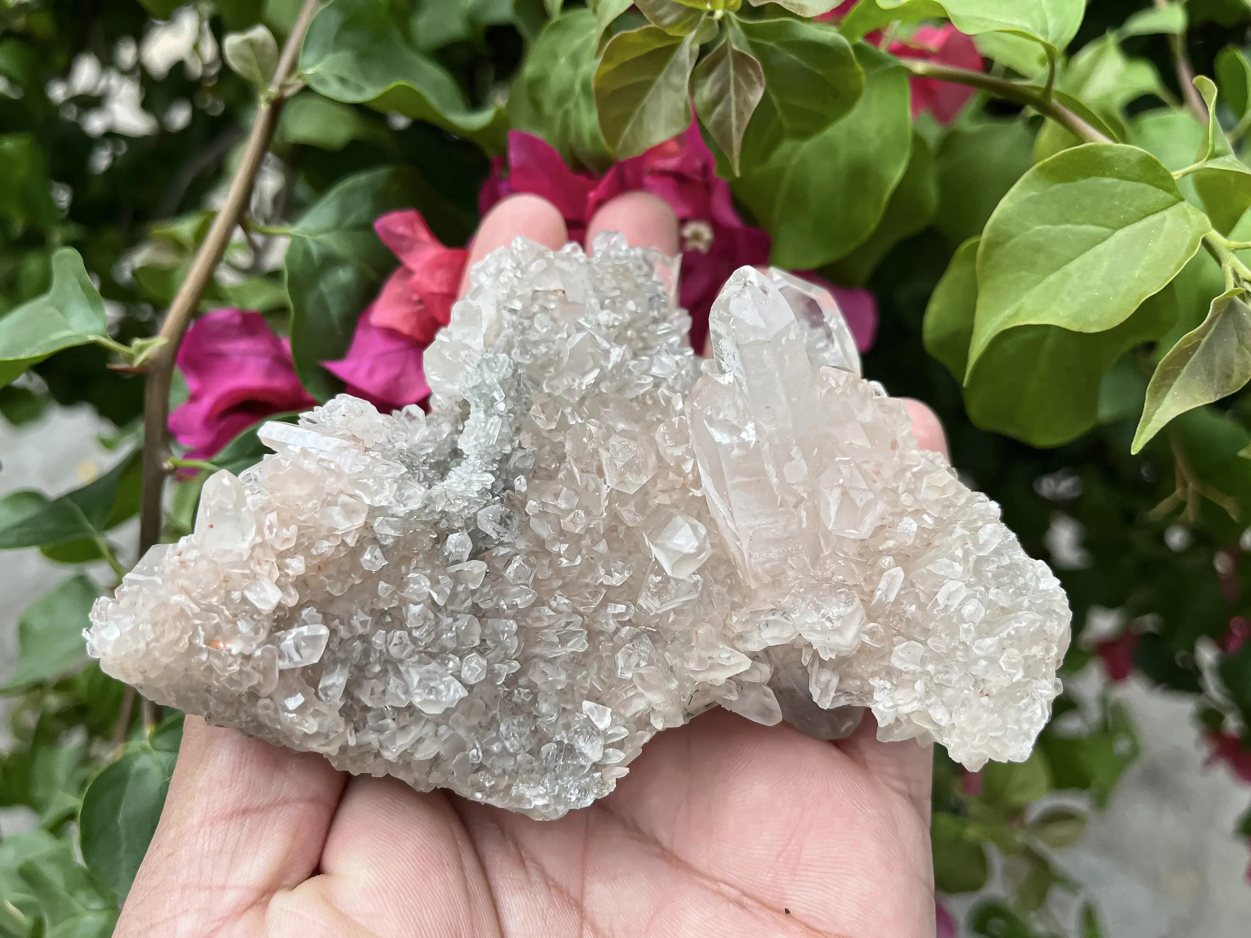 Natural Himalayan Pink Quartz Cluster 280g Himalayan Quartz
