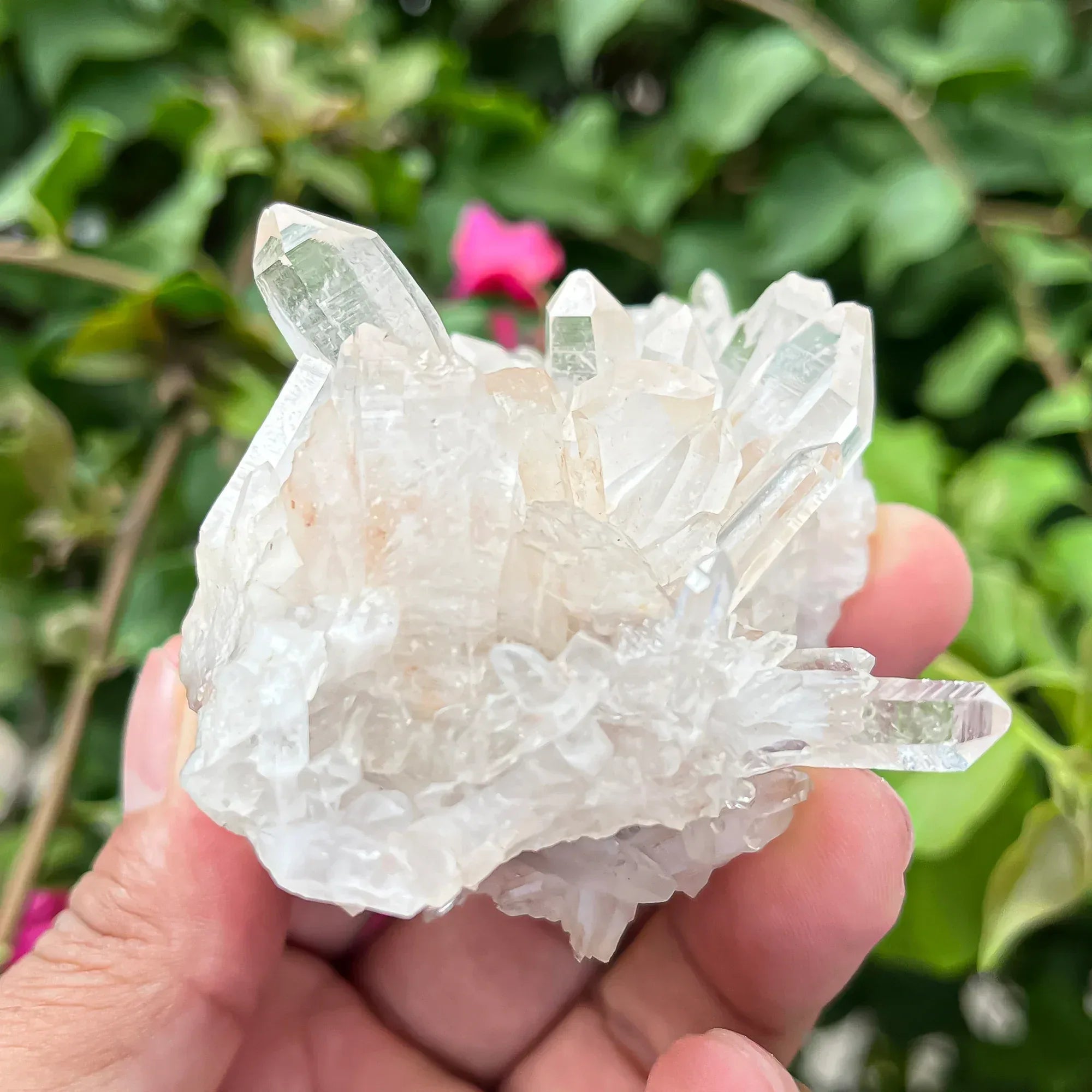 Natural Himalayan White Quartz Cluster 205g Himalayan Quartz