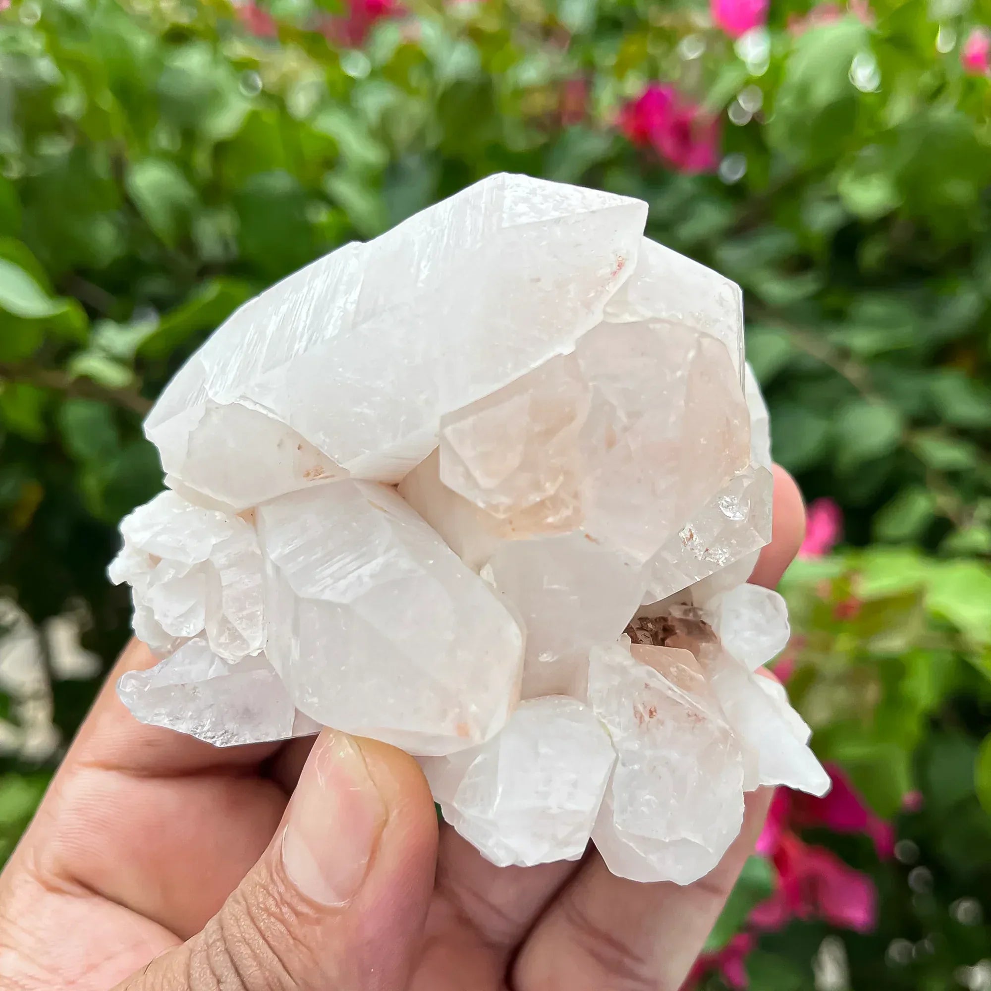 Natural Himalayan White Quartz Cluster 250g Himalayan Quartz
