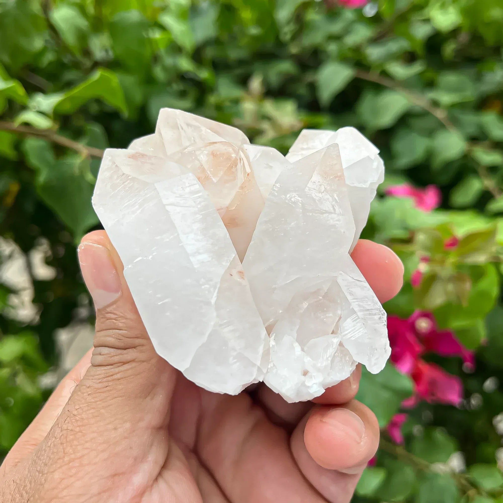 Natural Himalayan White Quartz Cluster 250g Himalayan Quartz