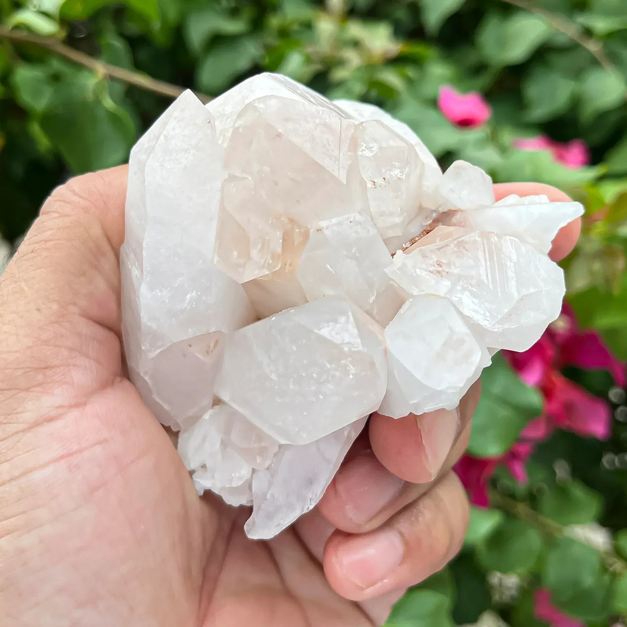 Natural Himalayan White Quartz Cluster 250g Himalayan Quartz