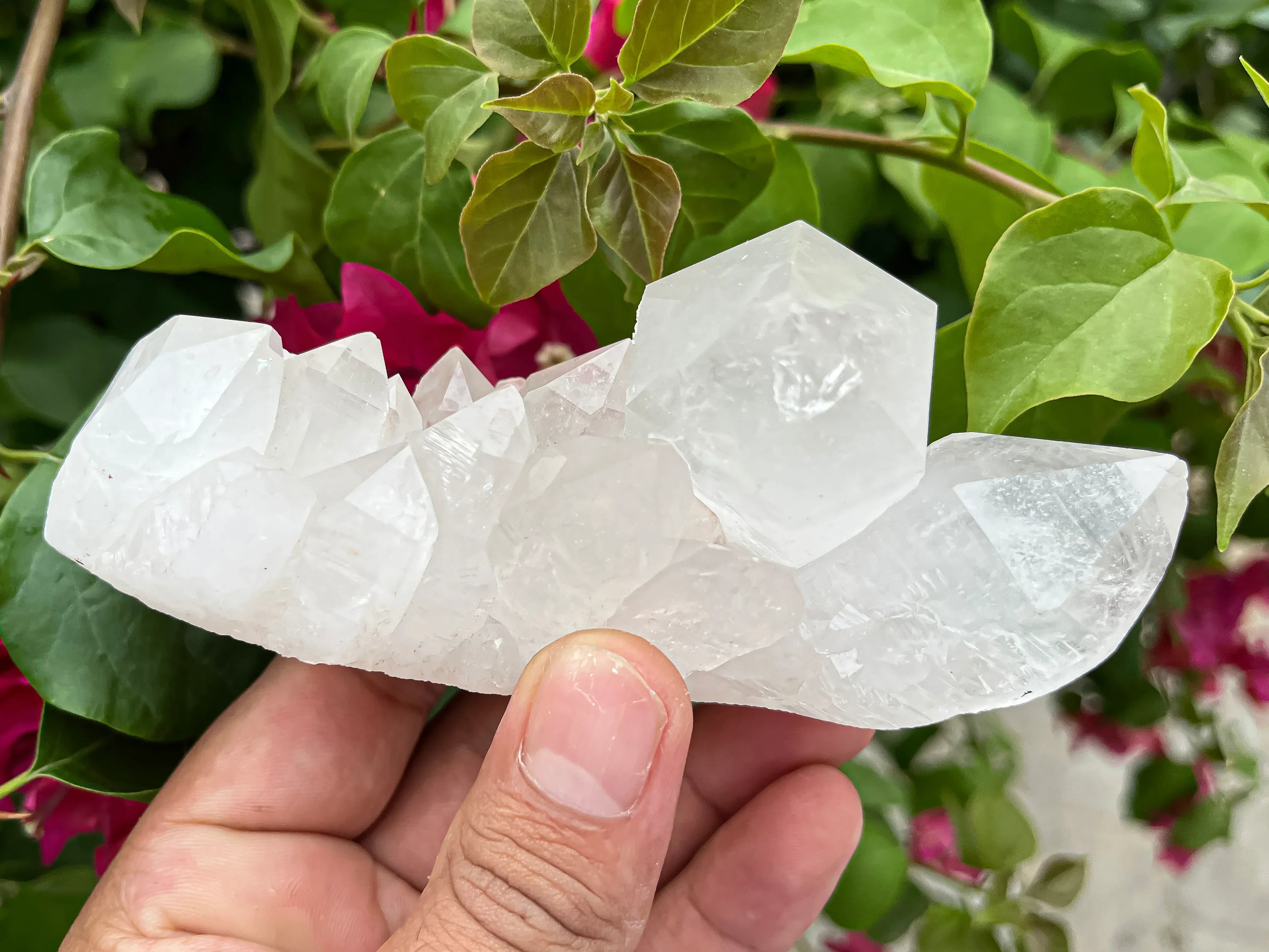Natural Himalayan White Quartz Cluster 340g Himalayan Quartz