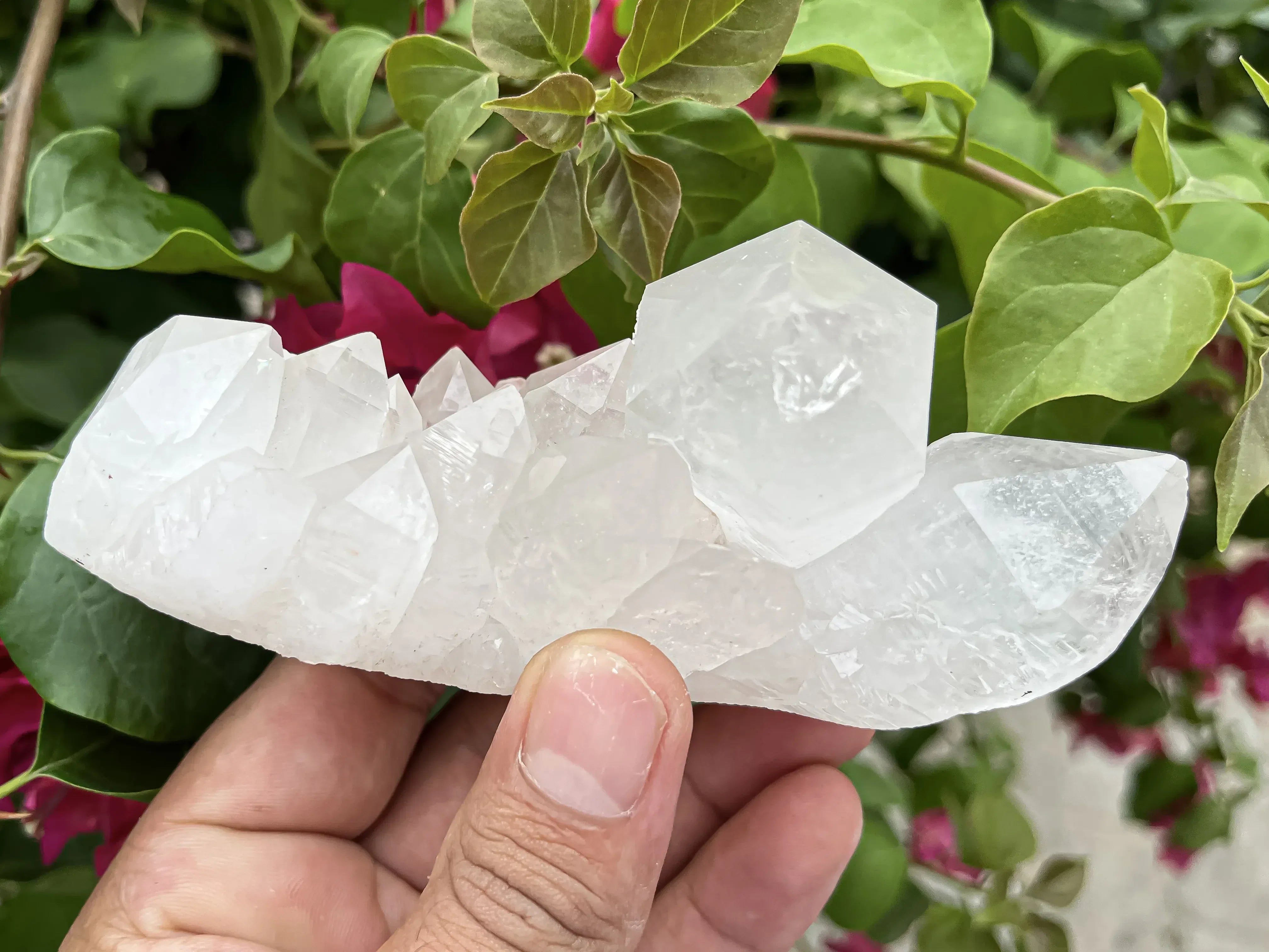 Natural Himalayan White Quartz Cluster 340g Himalayan Quartz