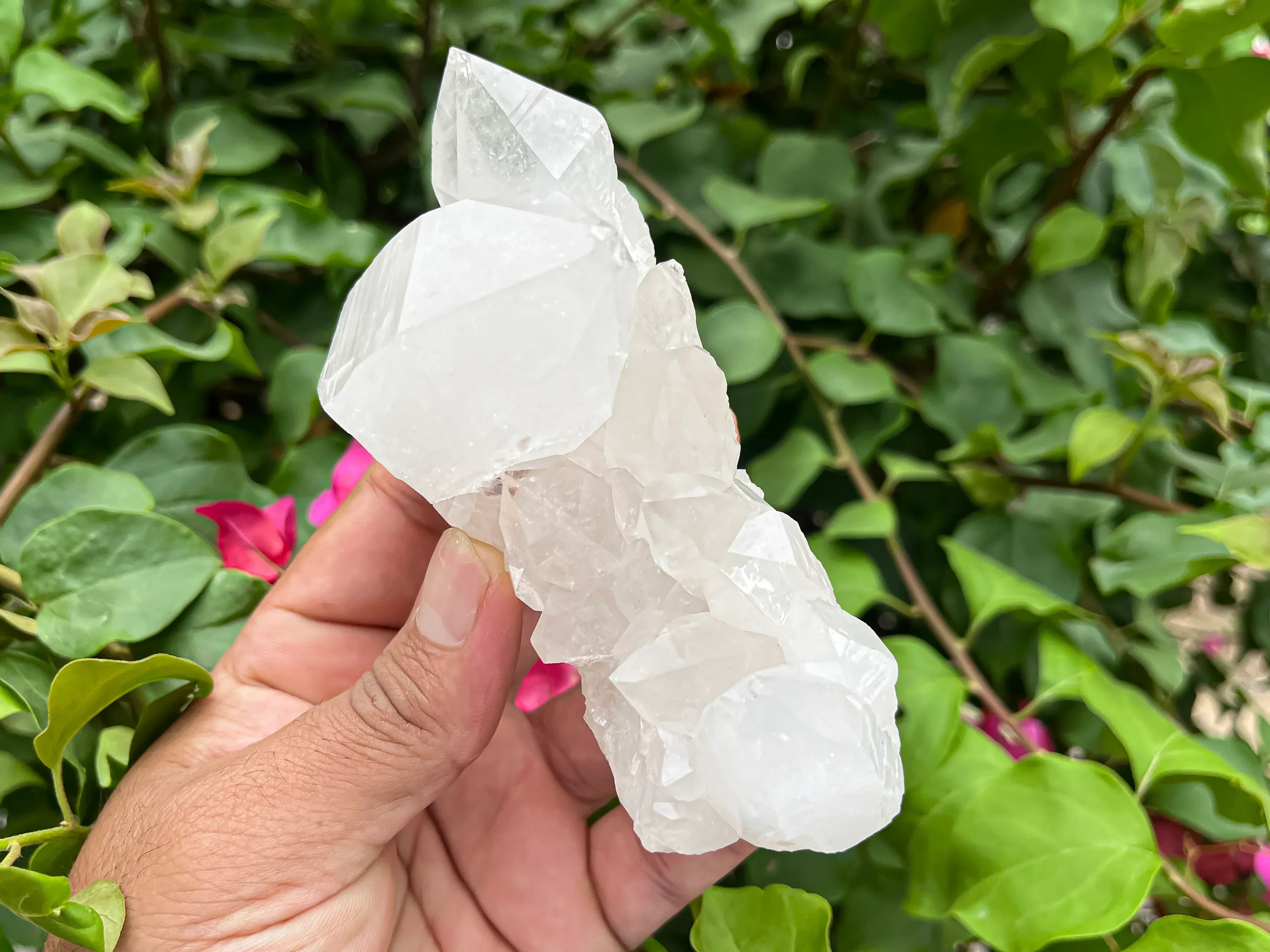 Natural Himalayan White Quartz Cluster 340g Himalayan Quartz