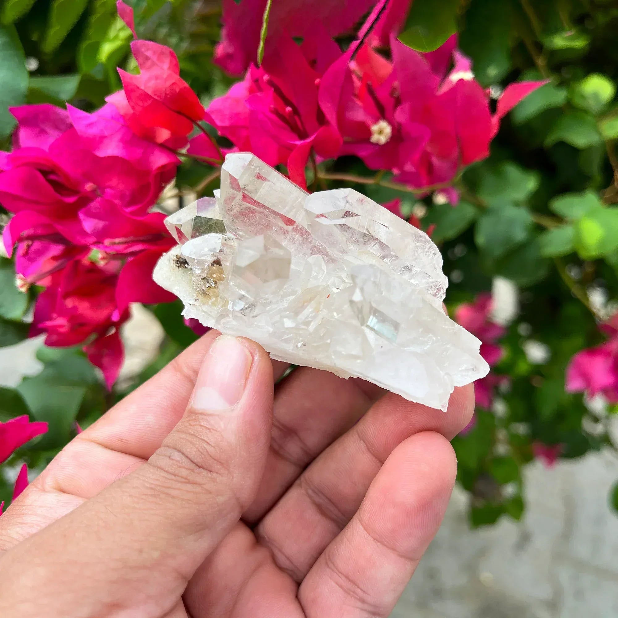 Natural Himalayan White Quartz Cluster 105g Himalayan Quartz