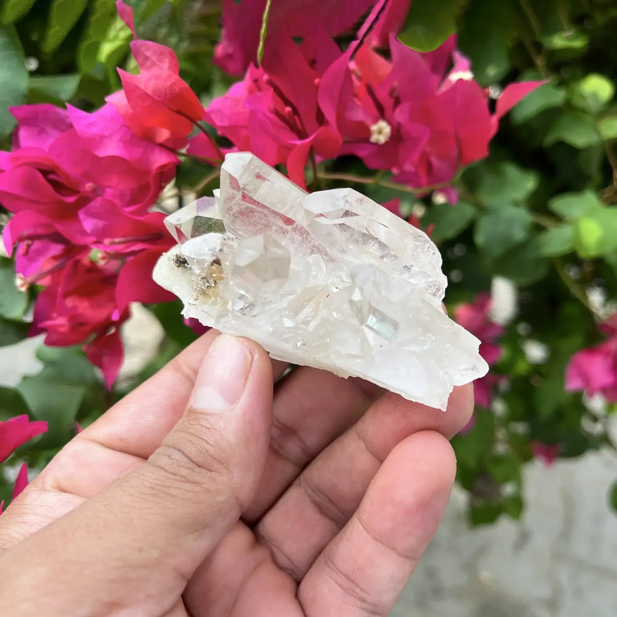 Natural Himalayan White Quartz Cluster 105g Himalayan Quartz