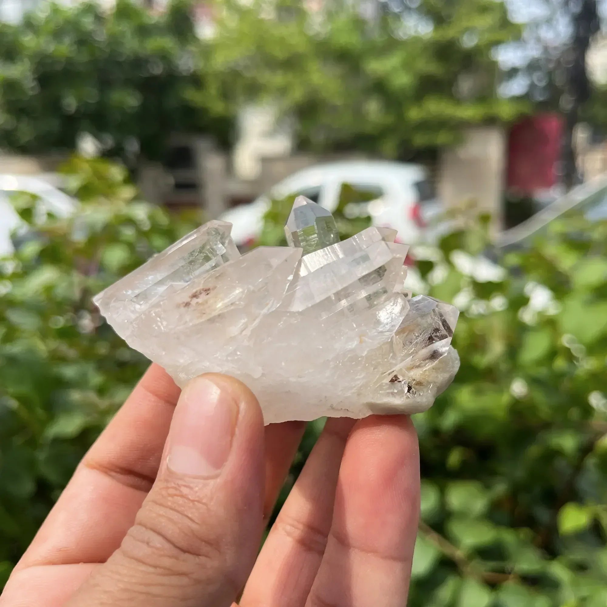 Natural Himalayan White Quartz Cluster 105g Himalayan Quartz