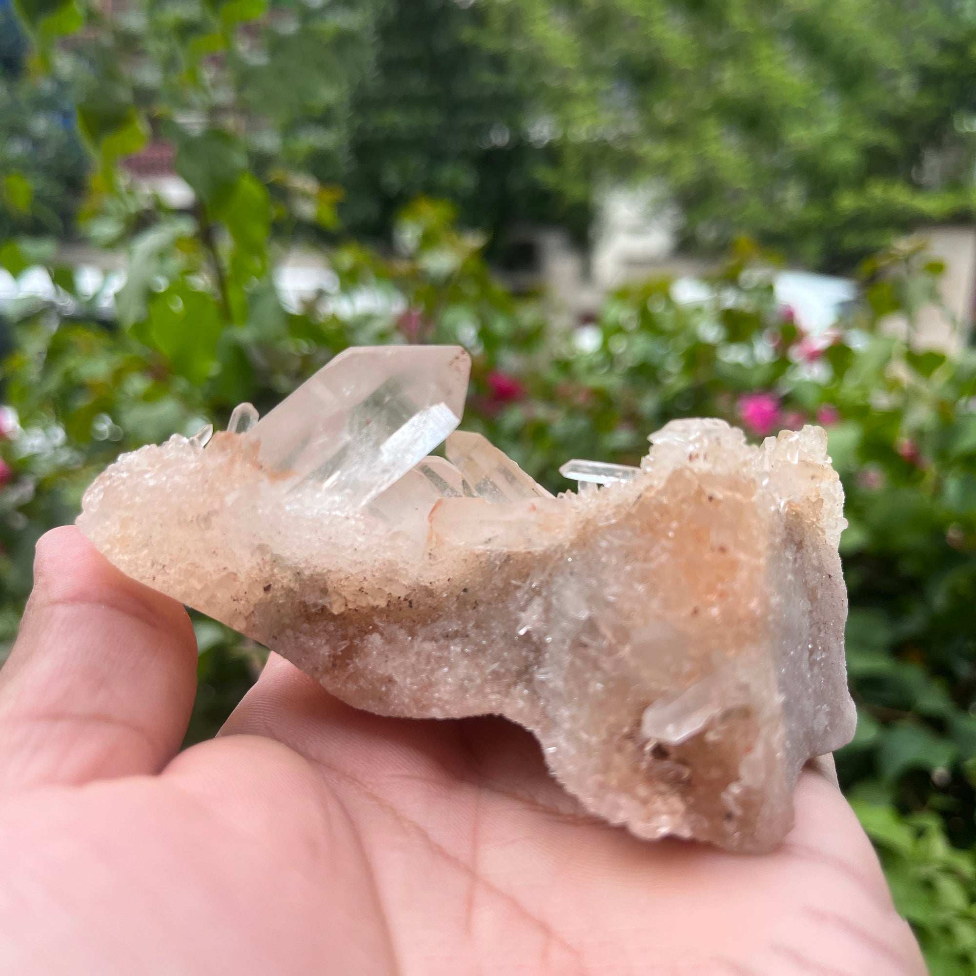 ピンク ヒマラヤ サマディ クォーツ |ローズクォーツストーン
