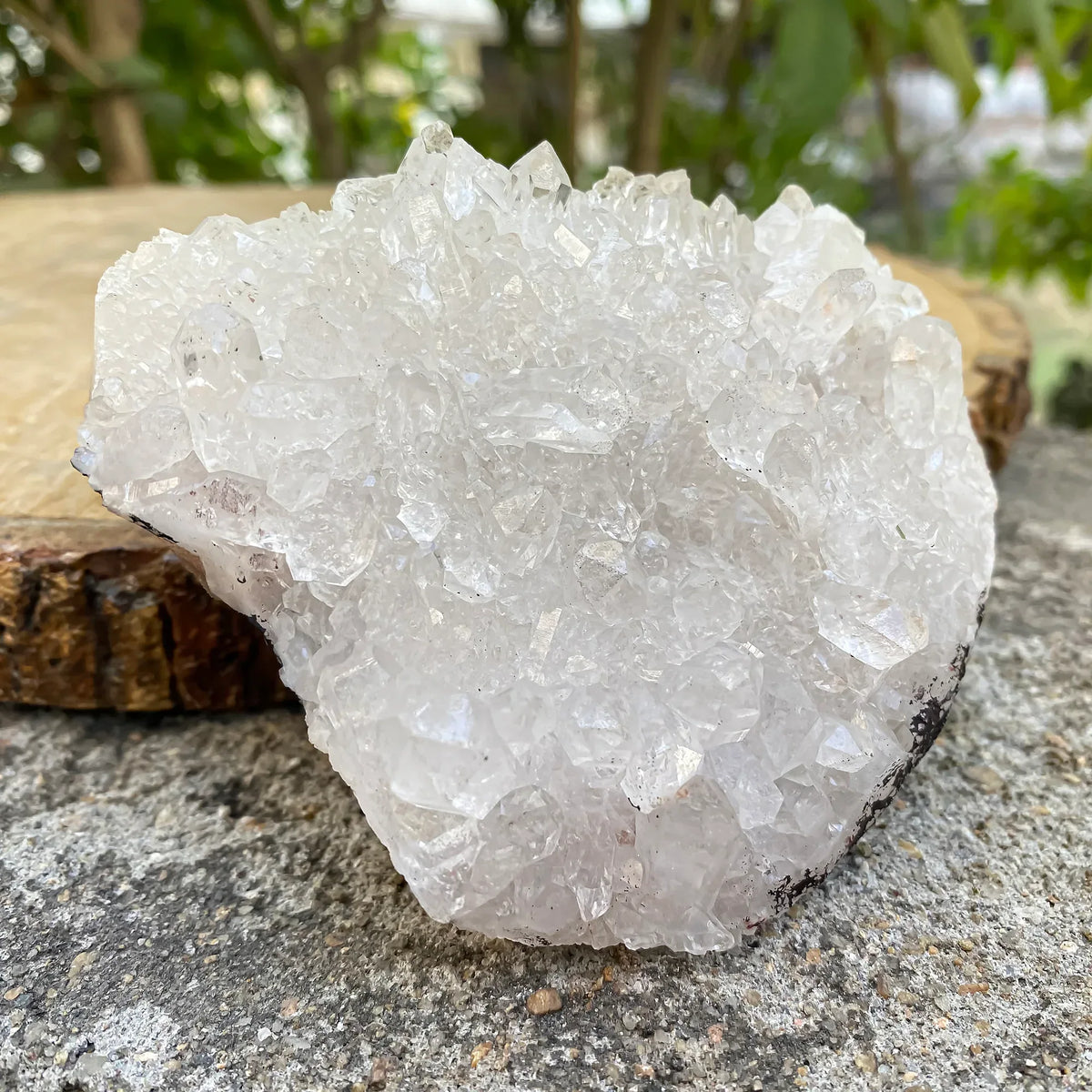 Natural Himalayan White Quartz Cluster 440g Himalayan Quartz
