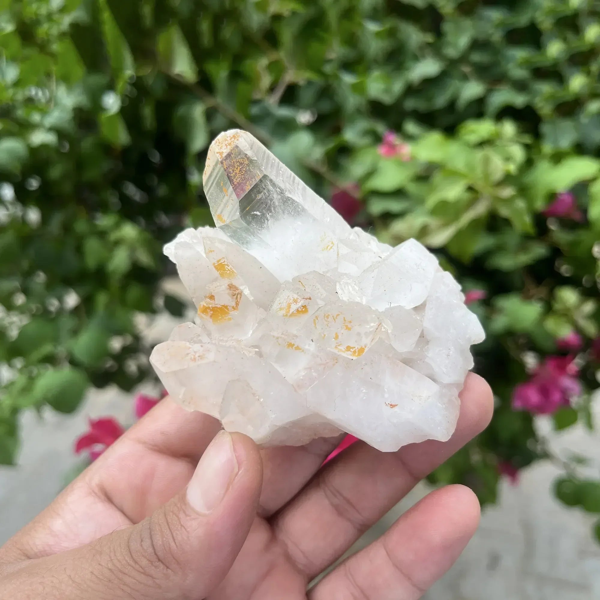 Natural Himalayan White Quartz Cluster 185g Himalayan Quartz