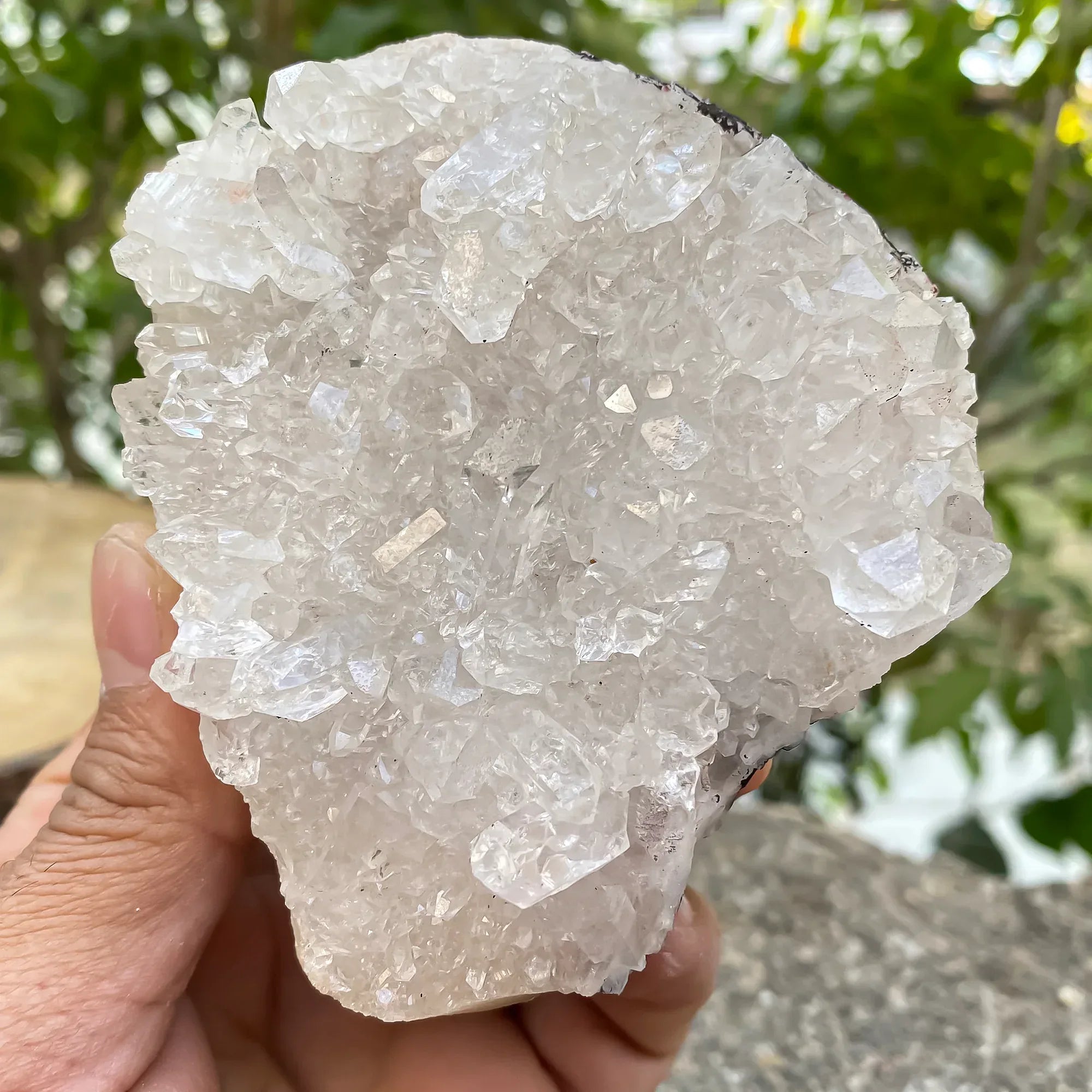 Natural Himalayan White Quartz Cluster 440g Himalayan Quartz