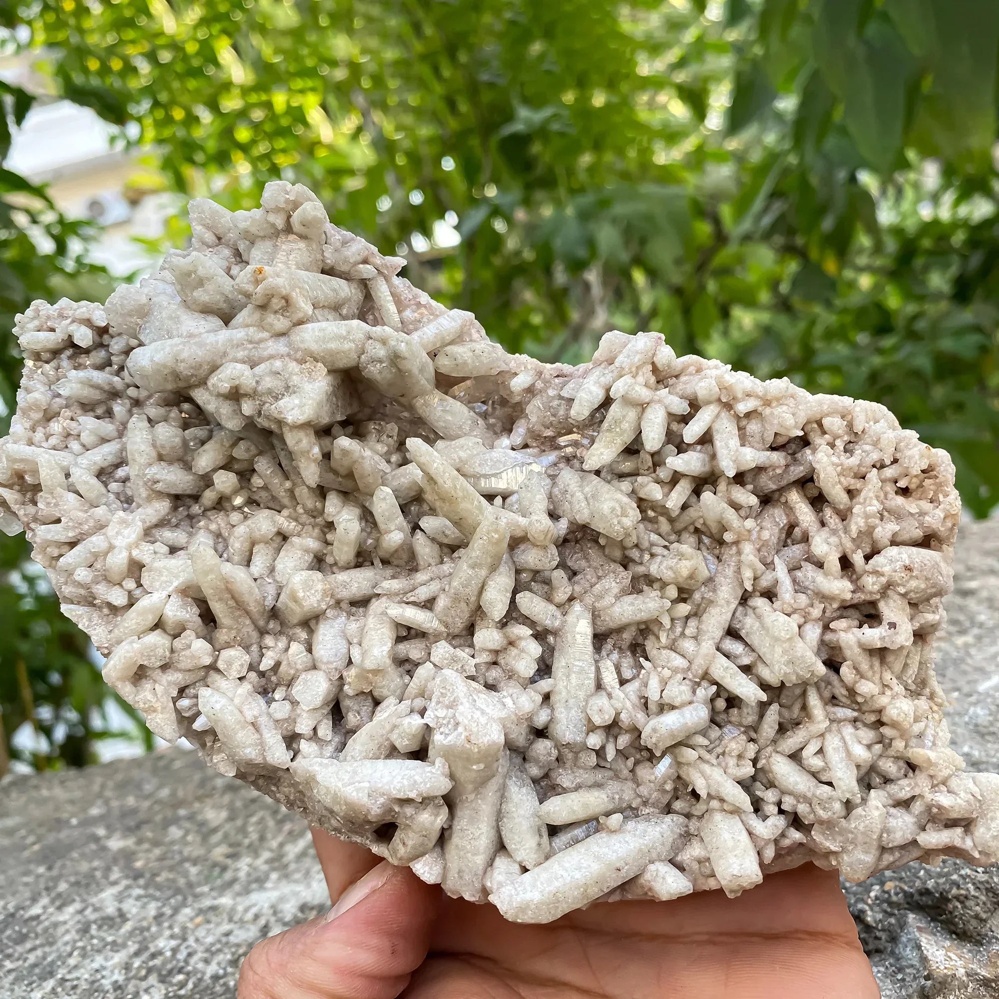 Natural Himalayan Pink Phantom Quartz Cluster 800g Himalayan Quartz