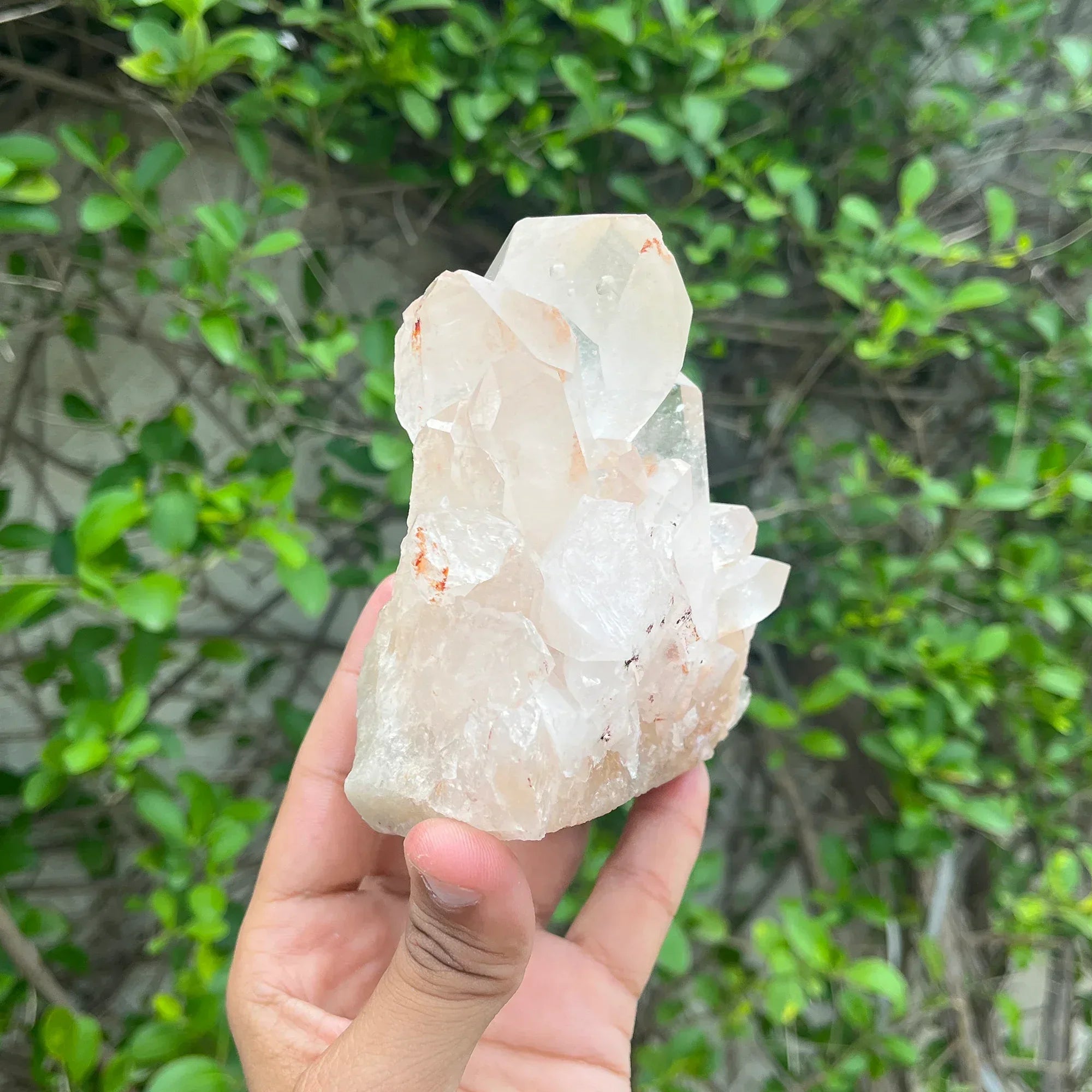 Natural Himalayan Pink Quartz Cluster 370g Himalayan Quartz
