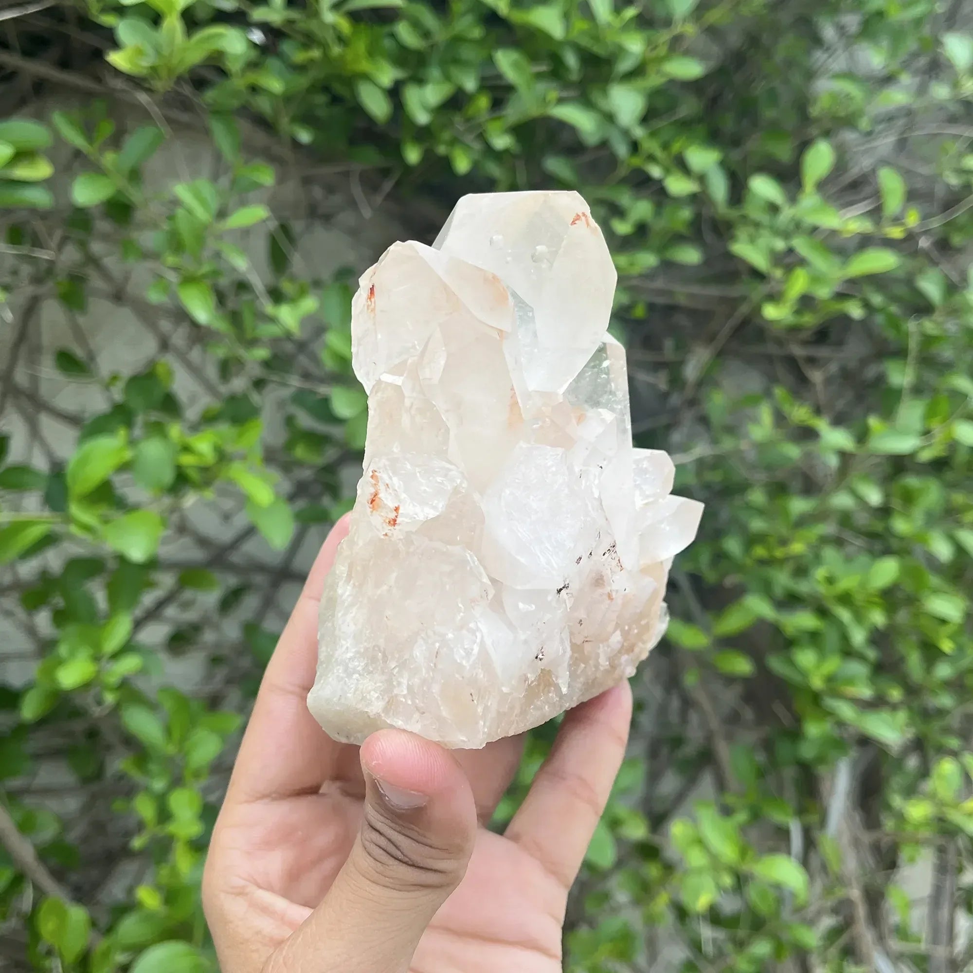 Natural Himalayan Pink Quartz Cluster 370g Himalayan Quartz